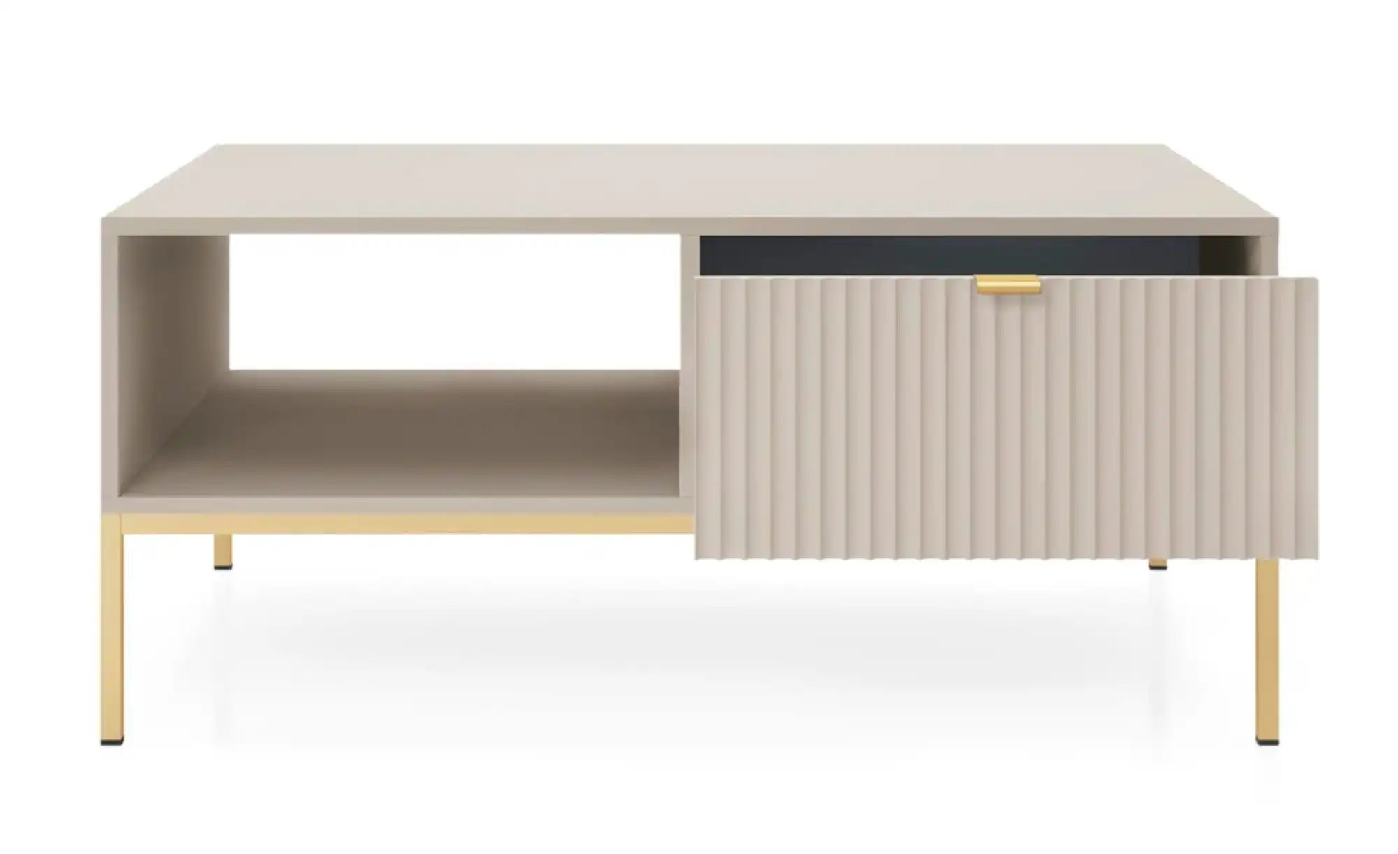 Couchtisch mit Schublade  Vellore ¦ beige ¦ Maße (cm): B: 68 H: 46 Tische > günstig online kaufen