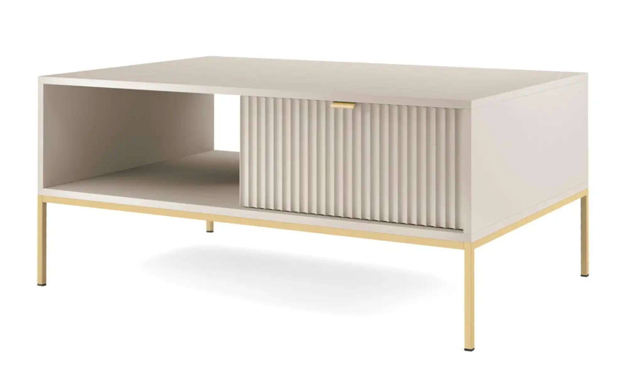 Couchtisch mit Schublade  Vellore ¦ beige ¦ Maße (cm): B: 68 H: 46 Tische > günstig online kaufen