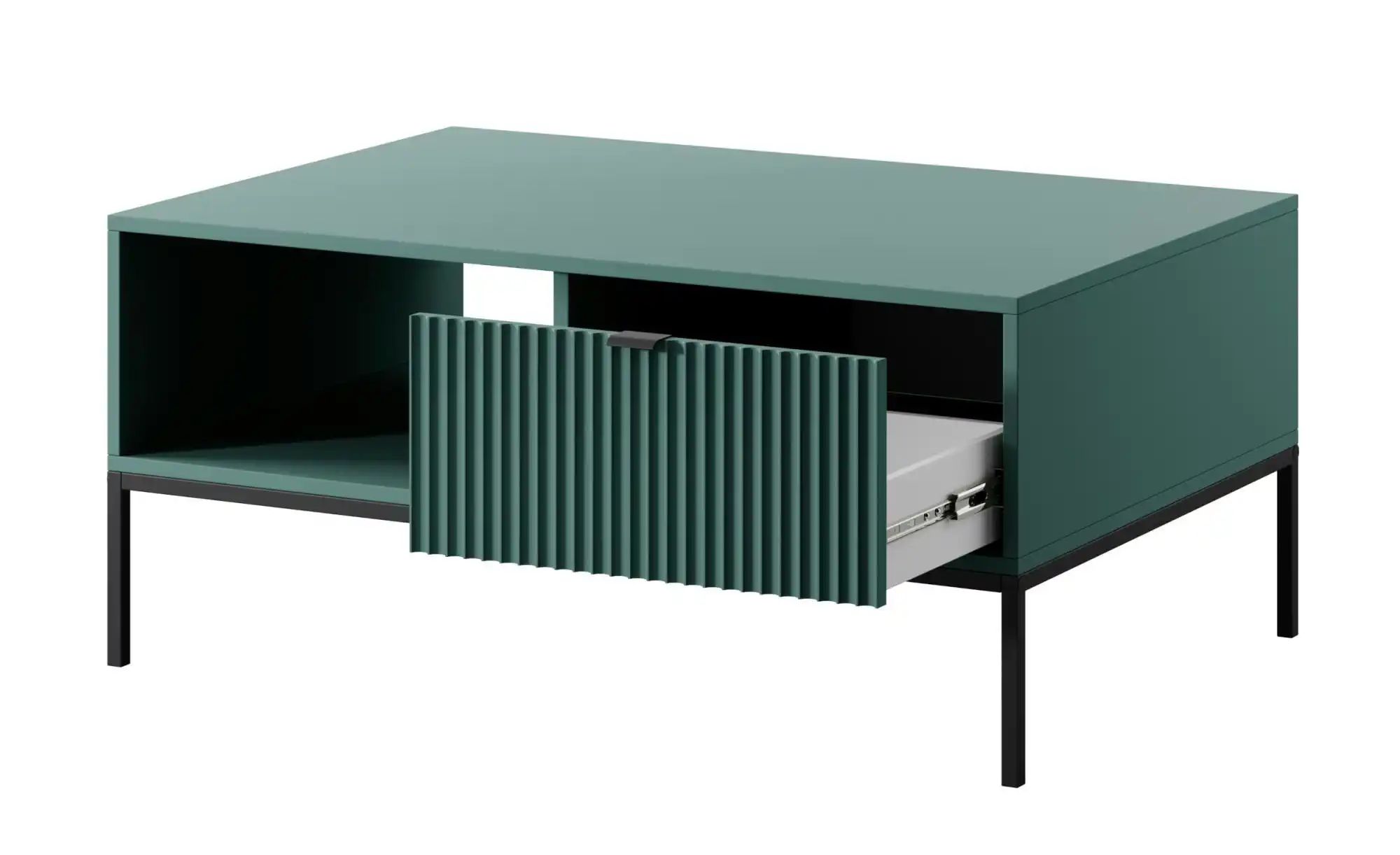 Couchtisch mit Schublade  Vellore ¦ grün ¦ Maße (cm): B: 68 H: 46 Tische > günstig online kaufen