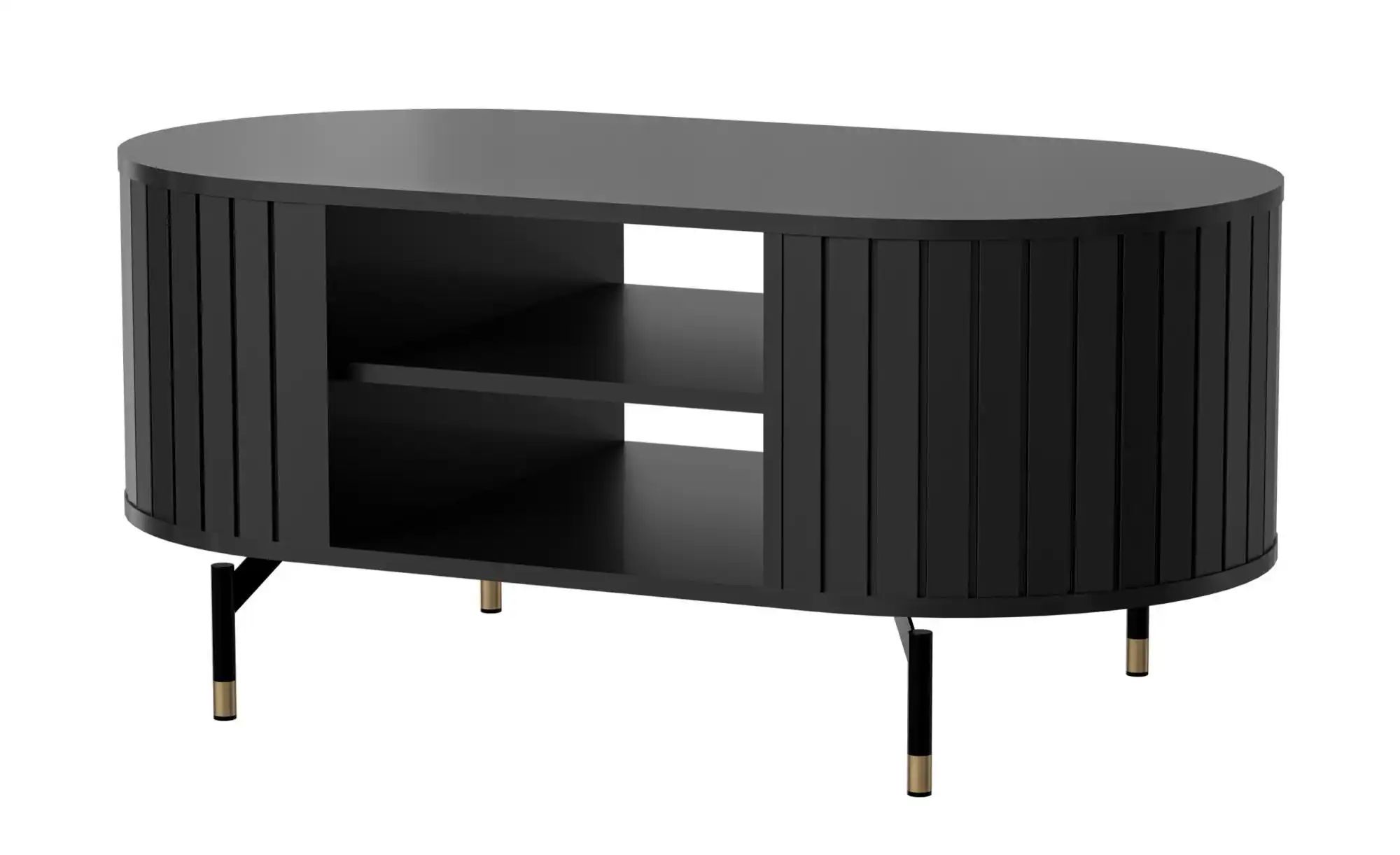 Couchtisch oval  Zante ¦ schwarz ¦ Maße (cm): B: 56 H: 47 Tische > Couchtis günstig online kaufen