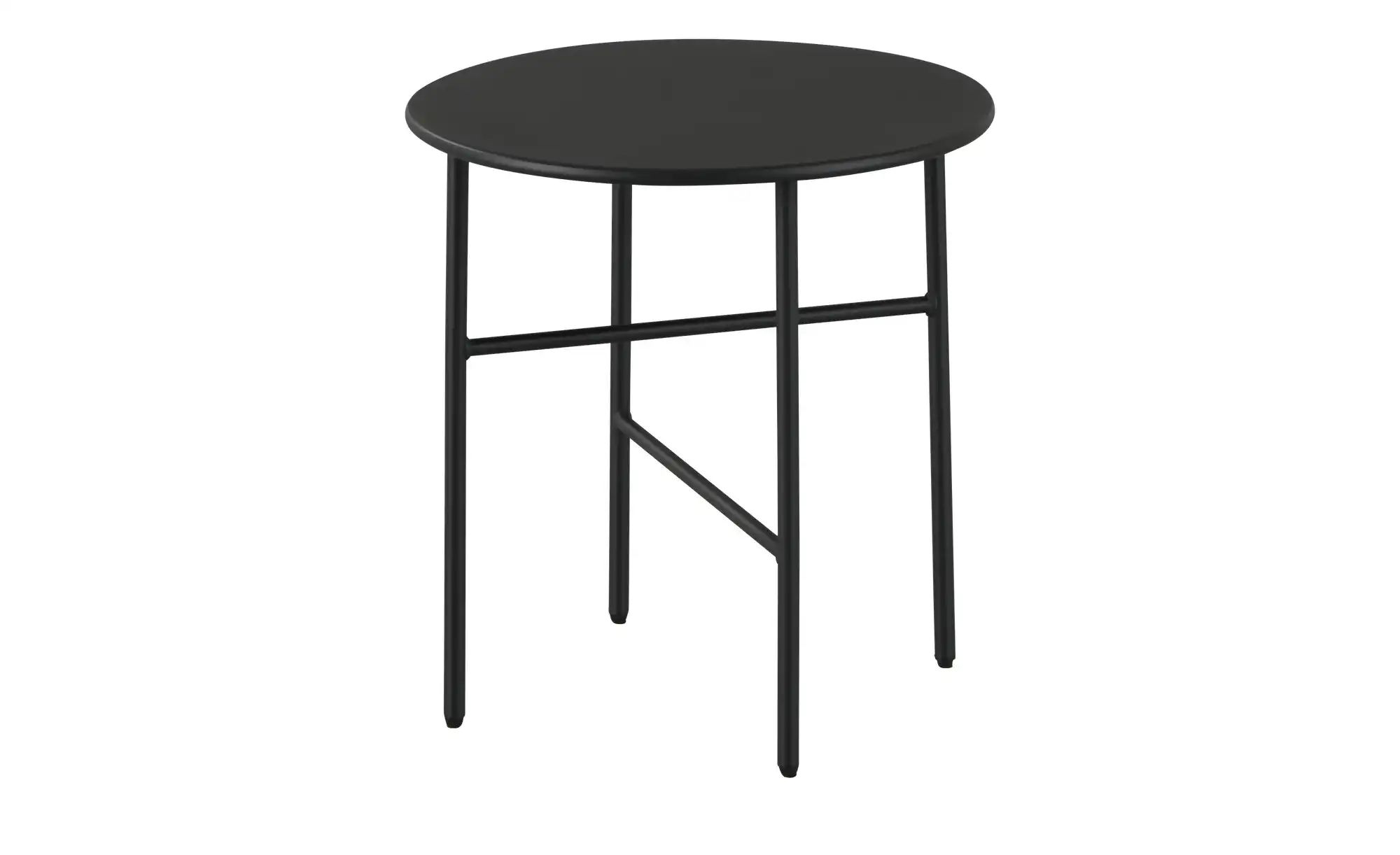 Couchtisch rund Giudecca ¦ schwarz ¦ Maße (cm): H: 46 Ø: 44 Tische > Couchtische > Couchtische rund - Höffner