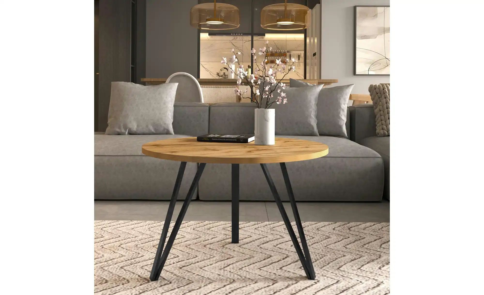 Couchtisch   ¦ holzfarben ¦ Maße (cm): B: 67 H: 45  Ø: 67 Tische > Couchtis günstig online kaufen