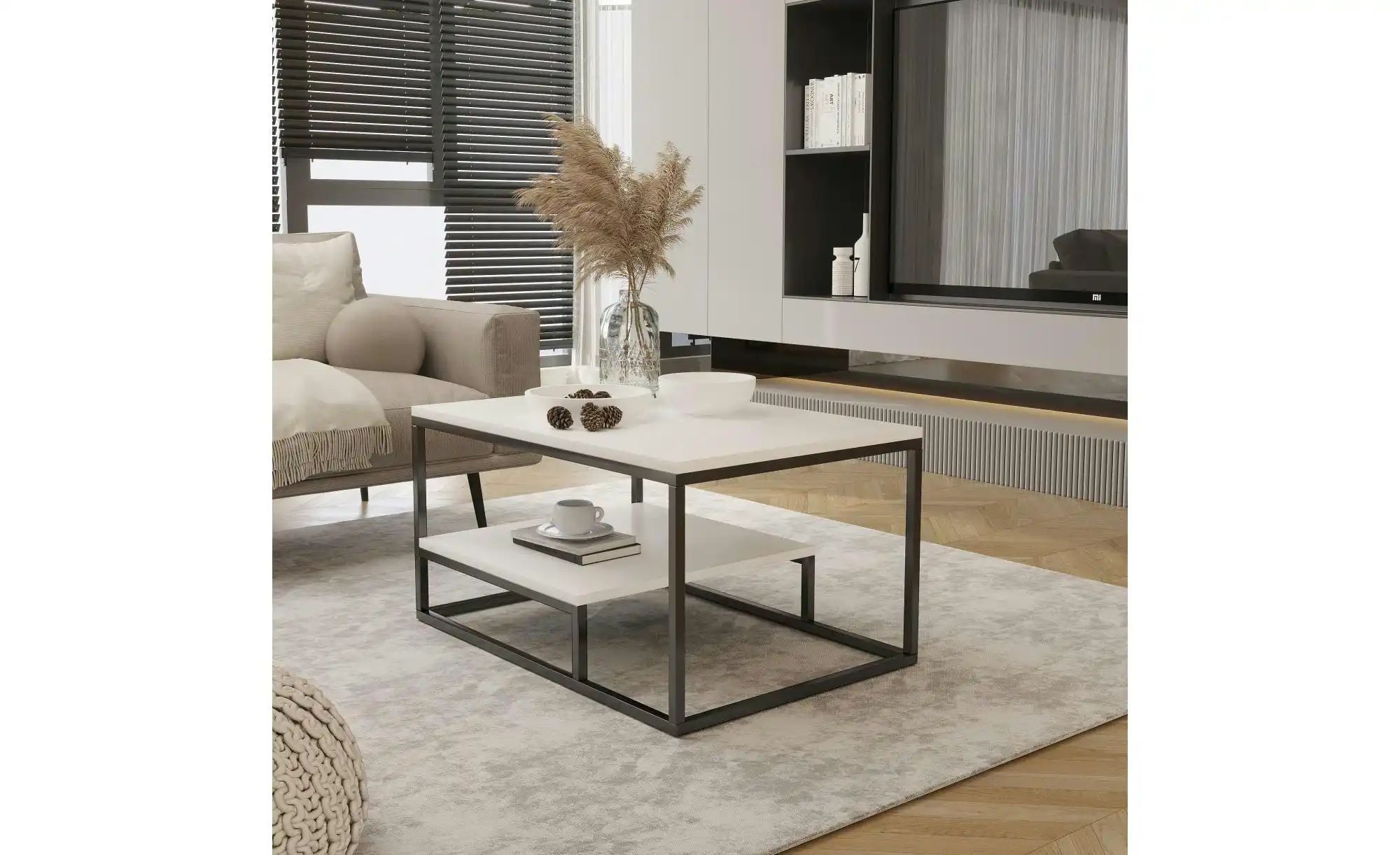 Couchtisch   ¦ weiß ¦ Maße (cm): B: 90 H: 48 Tische > Couchtische > Couchti günstig online kaufen