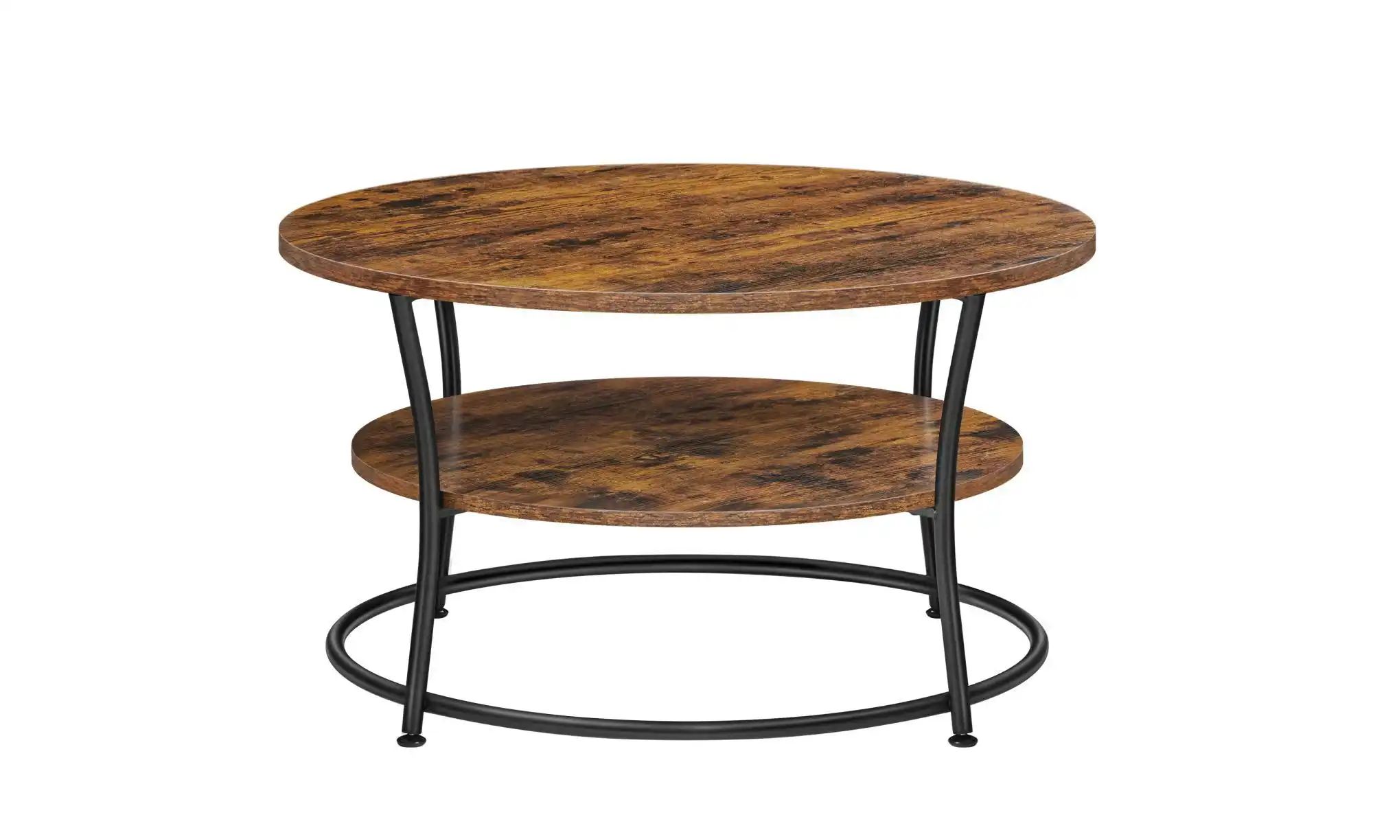 Couchtisch   ¦ braun ¦ Maße (cm): H: 45  Ø: 80 Tische > Couchtische > Couch günstig online kaufen