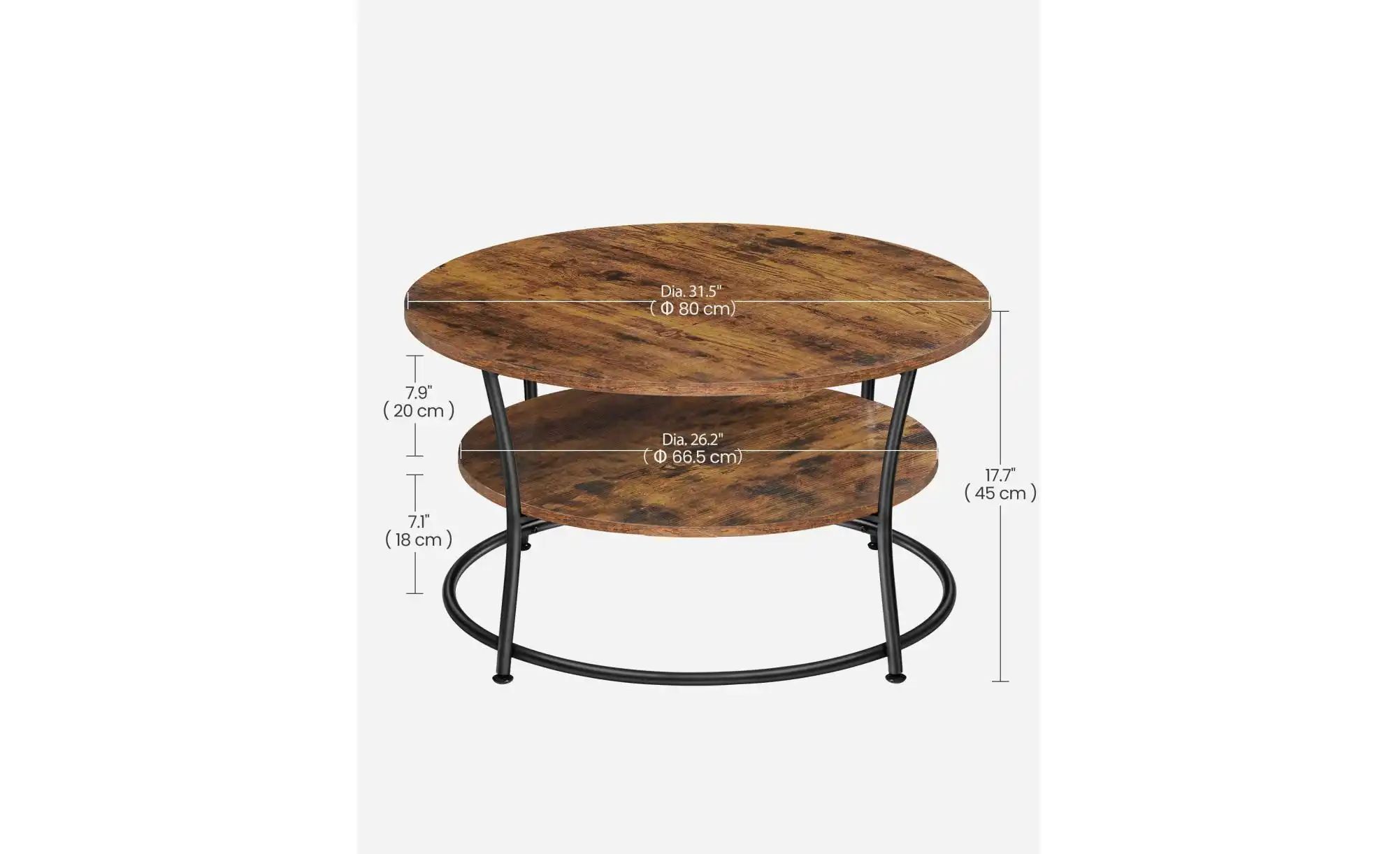Couchtisch   ¦ braun ¦ Maße (cm): B: 80 H: 45 Tische > Couchtische > Coucht günstig online kaufen