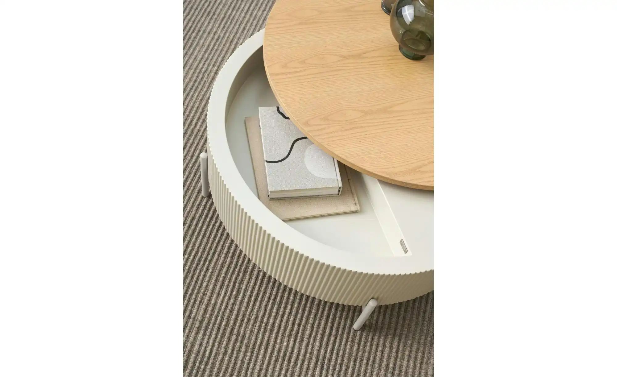 Thumbnail - SCHÖNER WOHNEN Kollektion Couchtisch  Heroy ¦ holzfarben ¦ Maße (cm): B: 80 H: 40 Tische > Couchtische > Couchtische run...