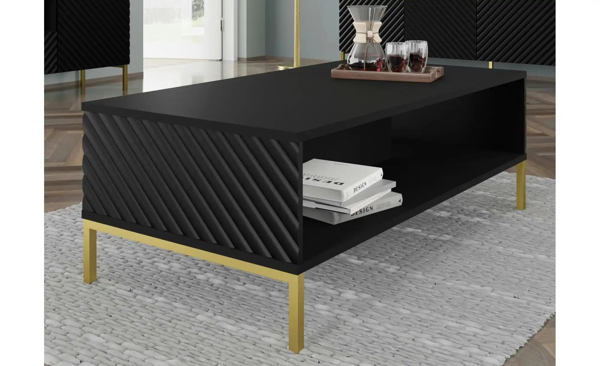 Couchtisch   ¦ schwarz ¦ Maße (cm): B: 60 H: 43 Tische > Couchtische > Couc günstig online kaufen