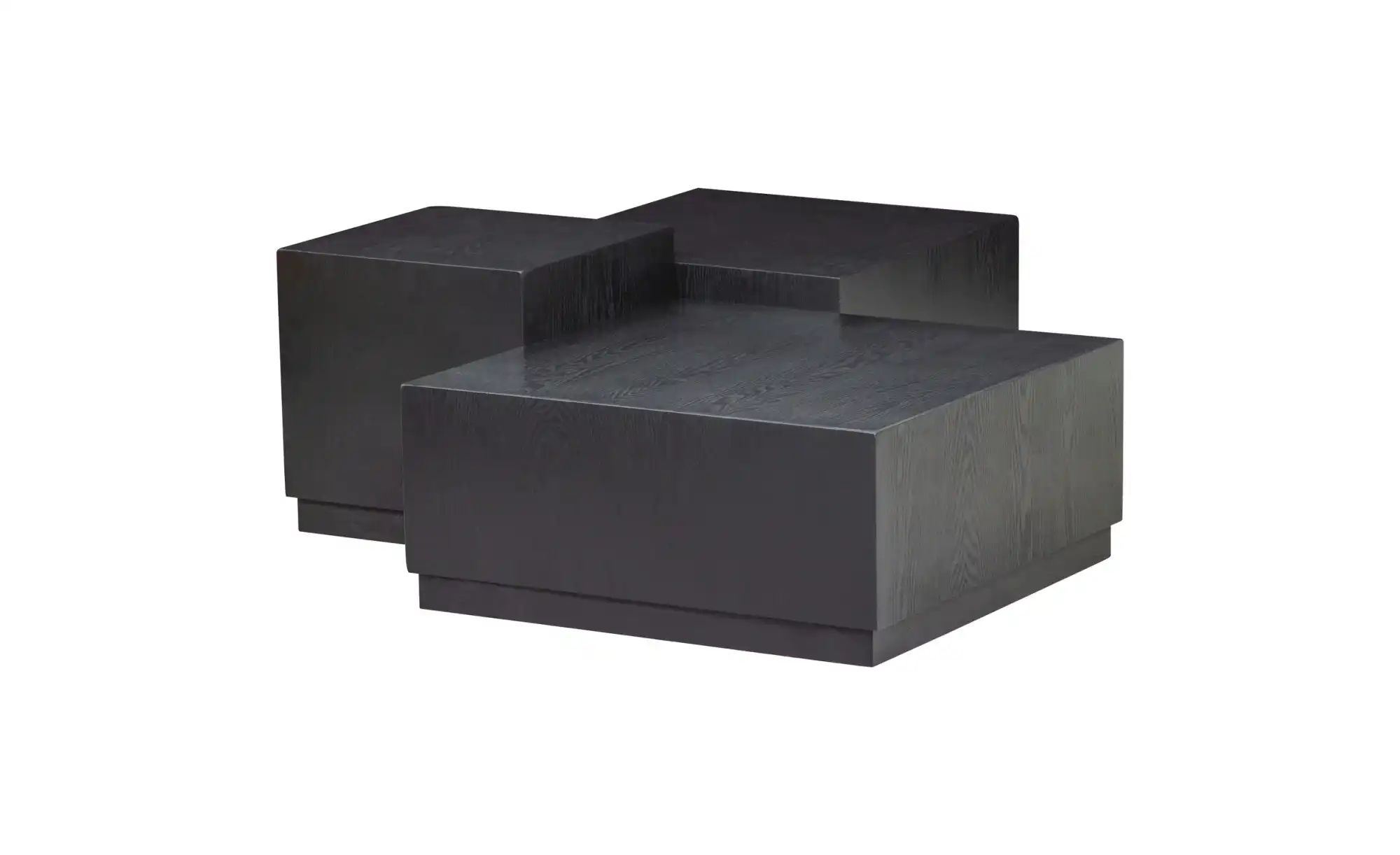 WOOOD Couchtisch 3er-Set    schwarz  Maße (cm): B: 70 H: 30 | 08714713159055