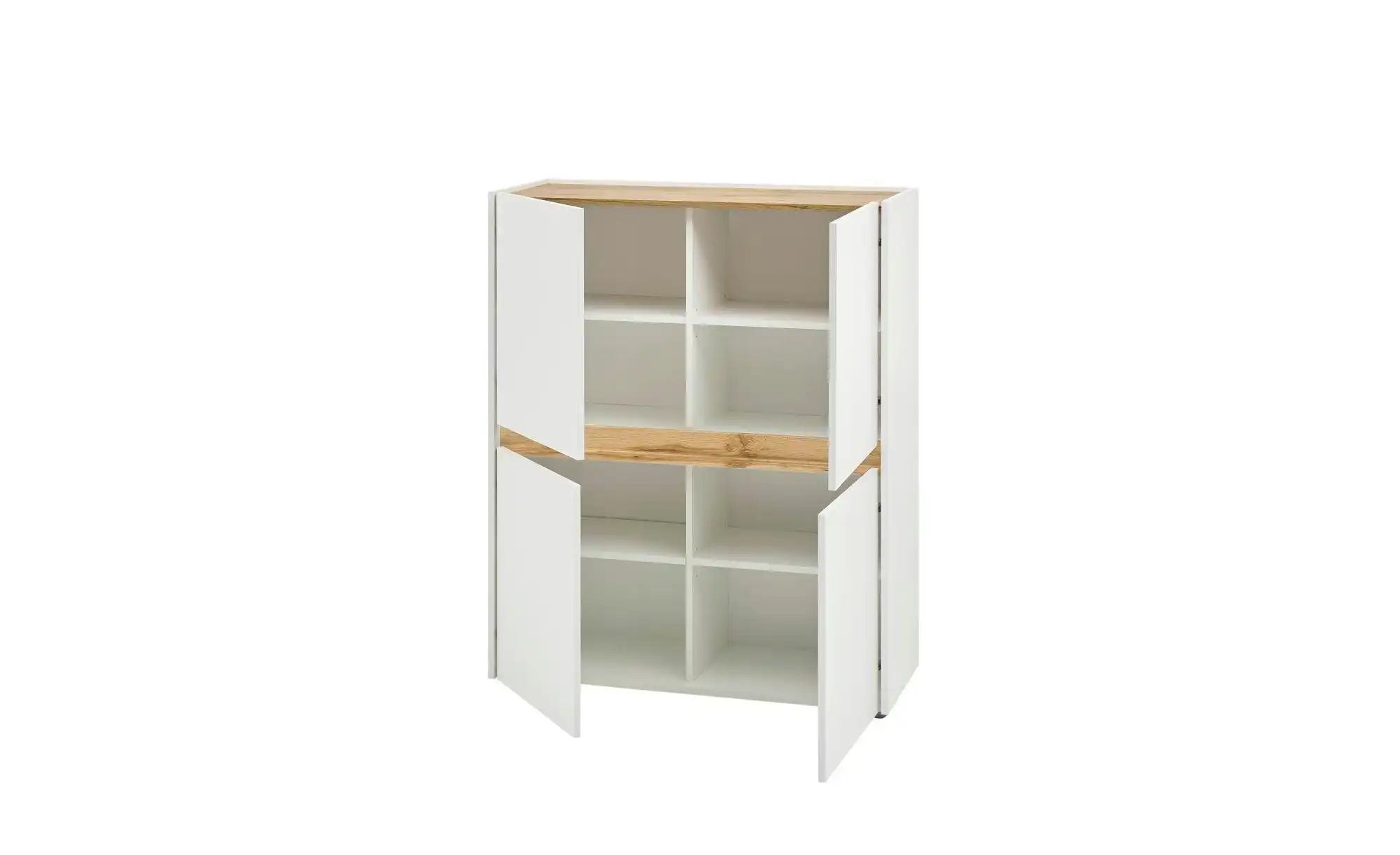 Highboard  Cande ¦ weiß ¦ Maße (cm): B: 100 H: 40 Aktuelles > Schlafzimmer günstig online kaufen