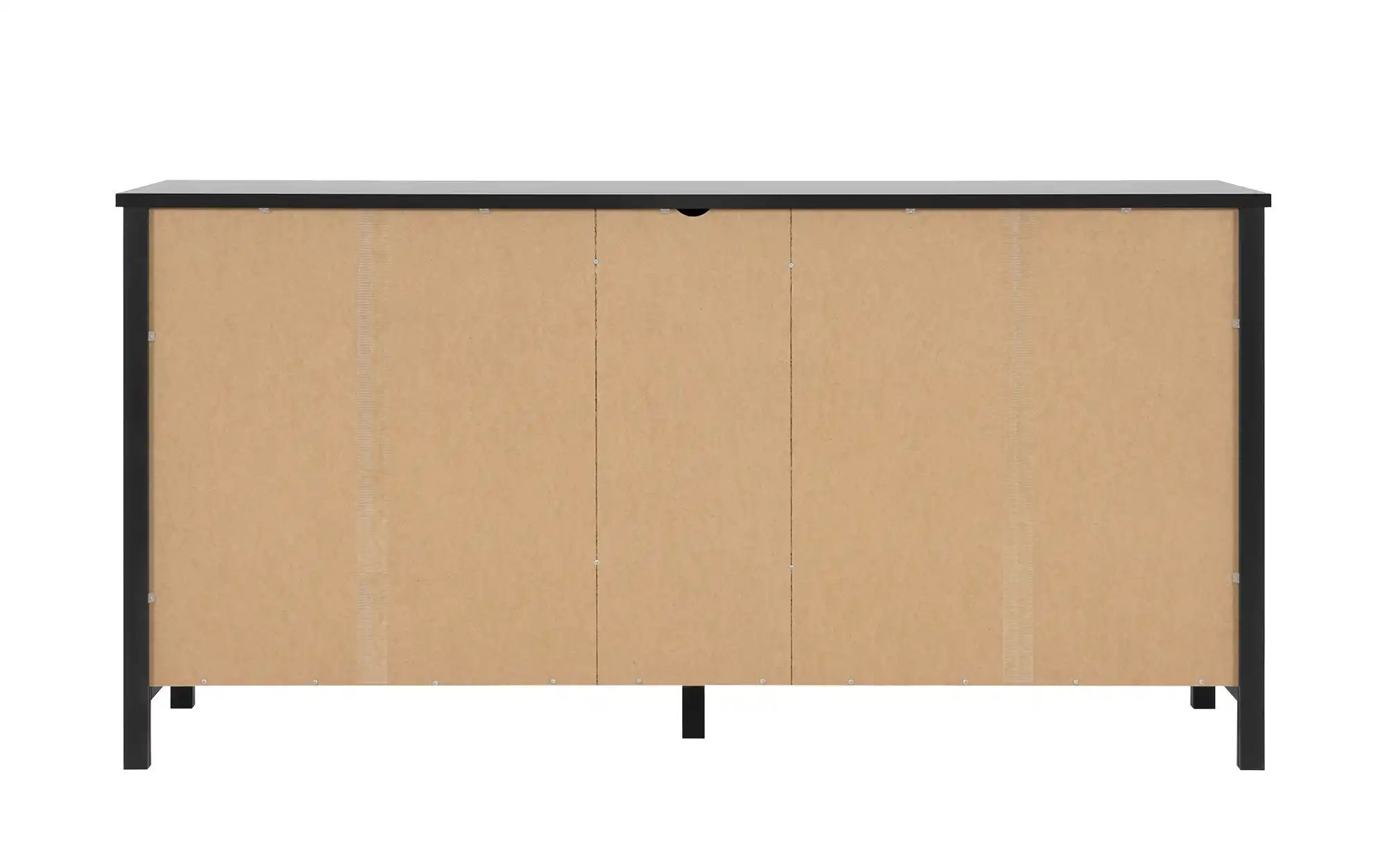 Sideboard  Corbara ¦ schwarz ¦ Maße (cm): B: 180 H: 90 T: 40.0 Kommoden & S günstig online kaufen