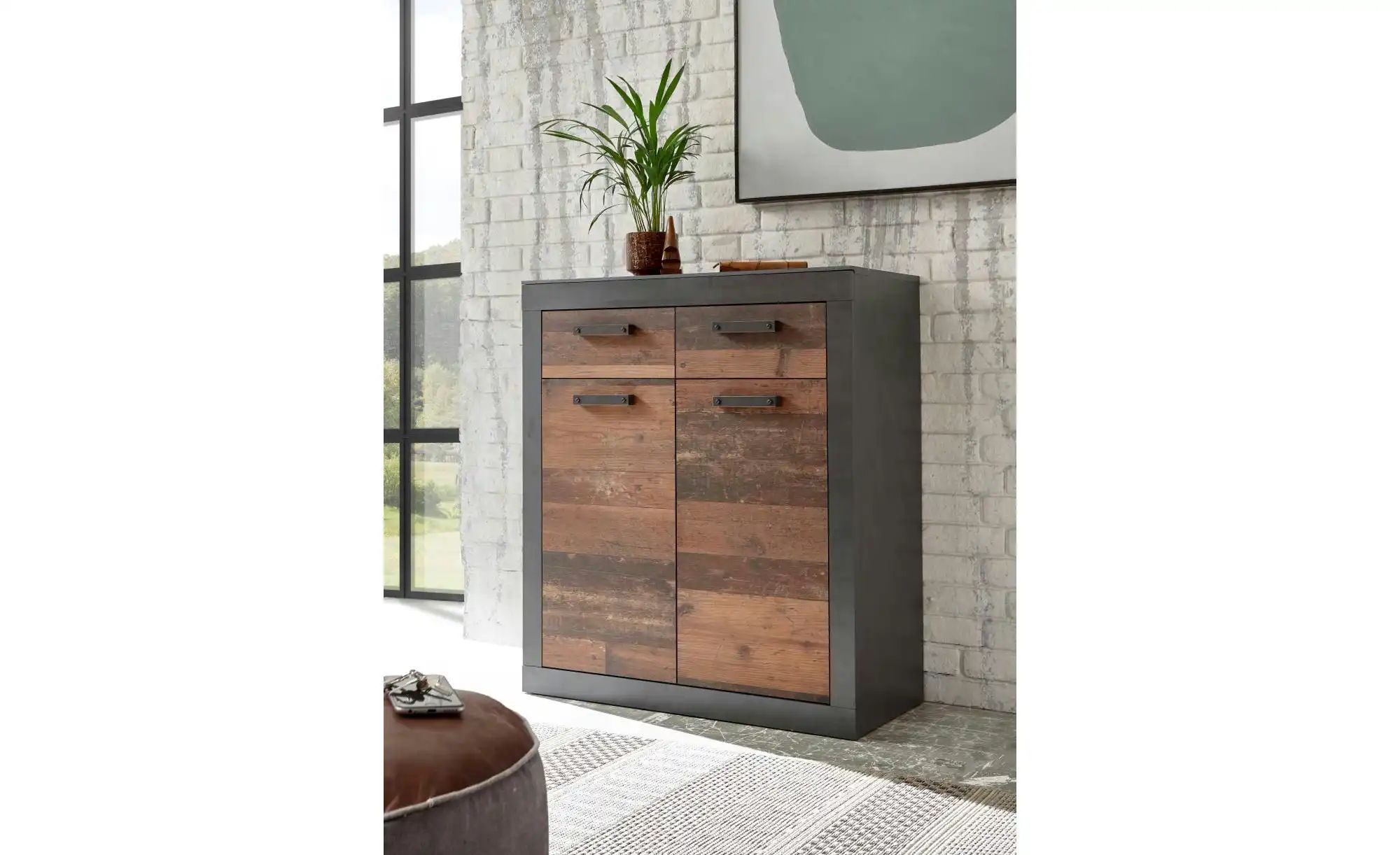 Thumbnail - Kommode  Bilboa ¦ braun ¦ Maße (cm): B: 92 H: 104 T: 42.0 Kommoden & Sideboards > Sideboards - Höffner