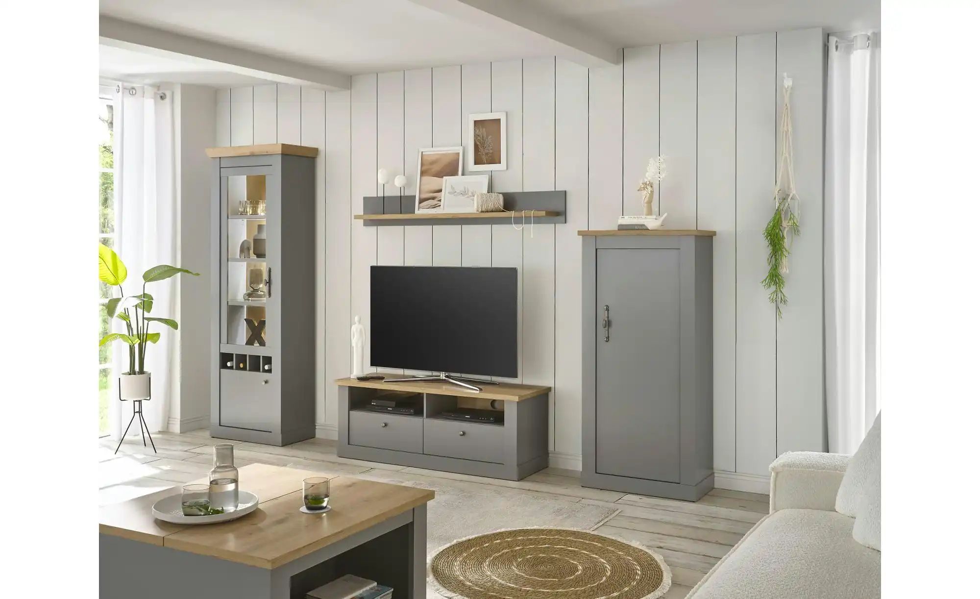 Thumbnail - Kommode Claira ¦ grau ¦ Maße (cm): B: 71 H: 37 Kommoden & Sideboards > Kommoden - Höffner