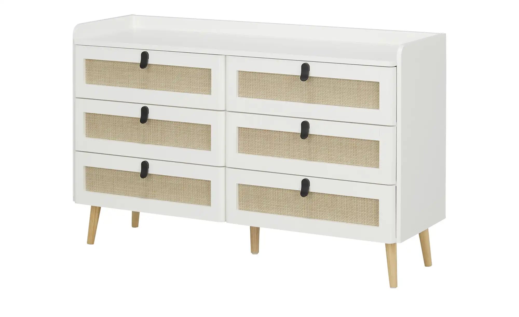 Kommode  Seveso ¦ weiß ¦ Maße (cm): B: 120 H: 75 T: 40 Kommoden & Sideboard günstig online kaufen