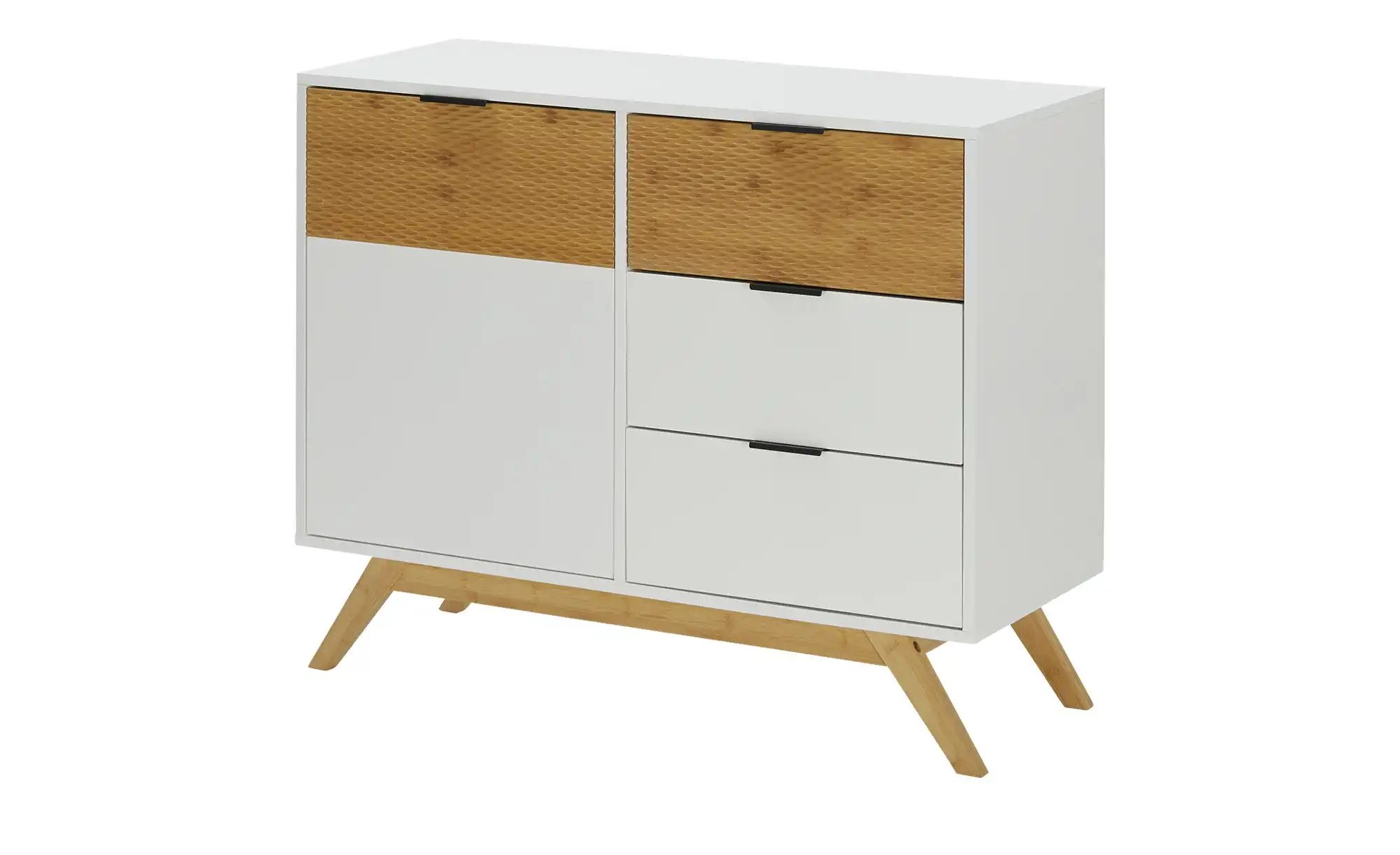 Kommode  Nanto ¦ weiß ¦ Maße (cm): B: 100 H: 80 T: 40 Kommoden & Sideboards günstig online kaufen