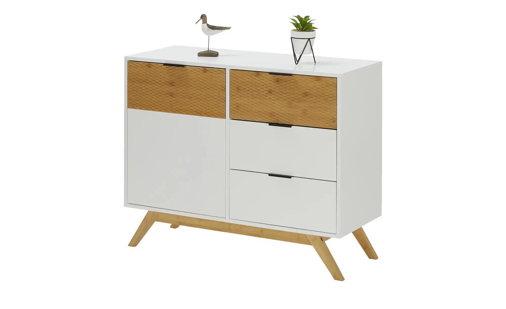 Kommode  Nanto ¦ weiß ¦ Maße (cm): B: 100 H: 80 T: 40.0 Kommoden & Sideboar günstig online kaufen