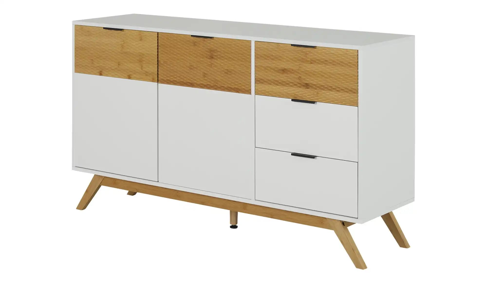 Kommode  Nanto ¦ weiß ¦ Maße (cm): B: 140 H: 80 T: 40 Kommoden & Sideboards günstig online kaufen