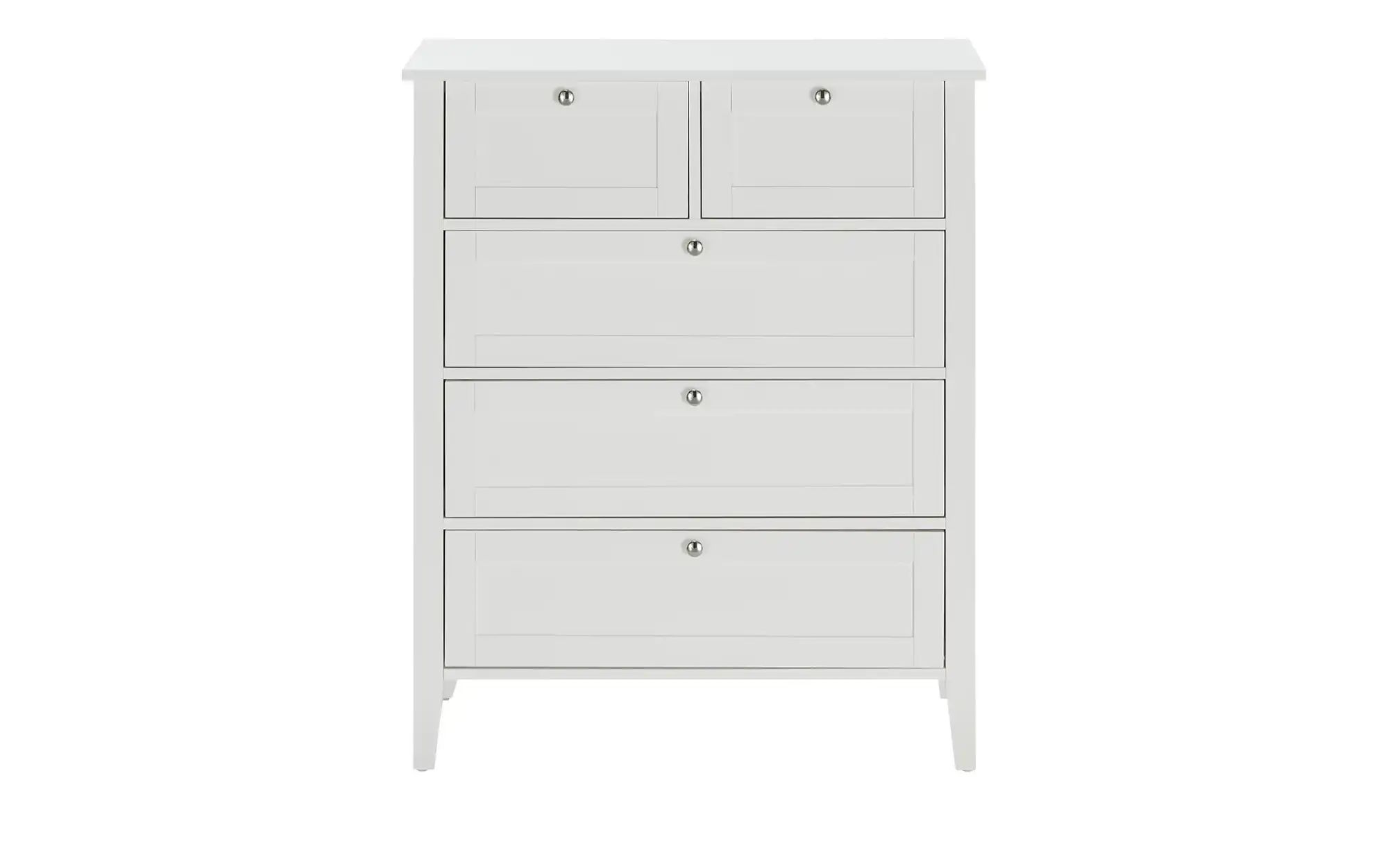 Kommode  Todi ¦ weiß ¦ Maße (cm): B: 80 H: 96 T: 39.0 Kommoden & Sideboards günstig online kaufen