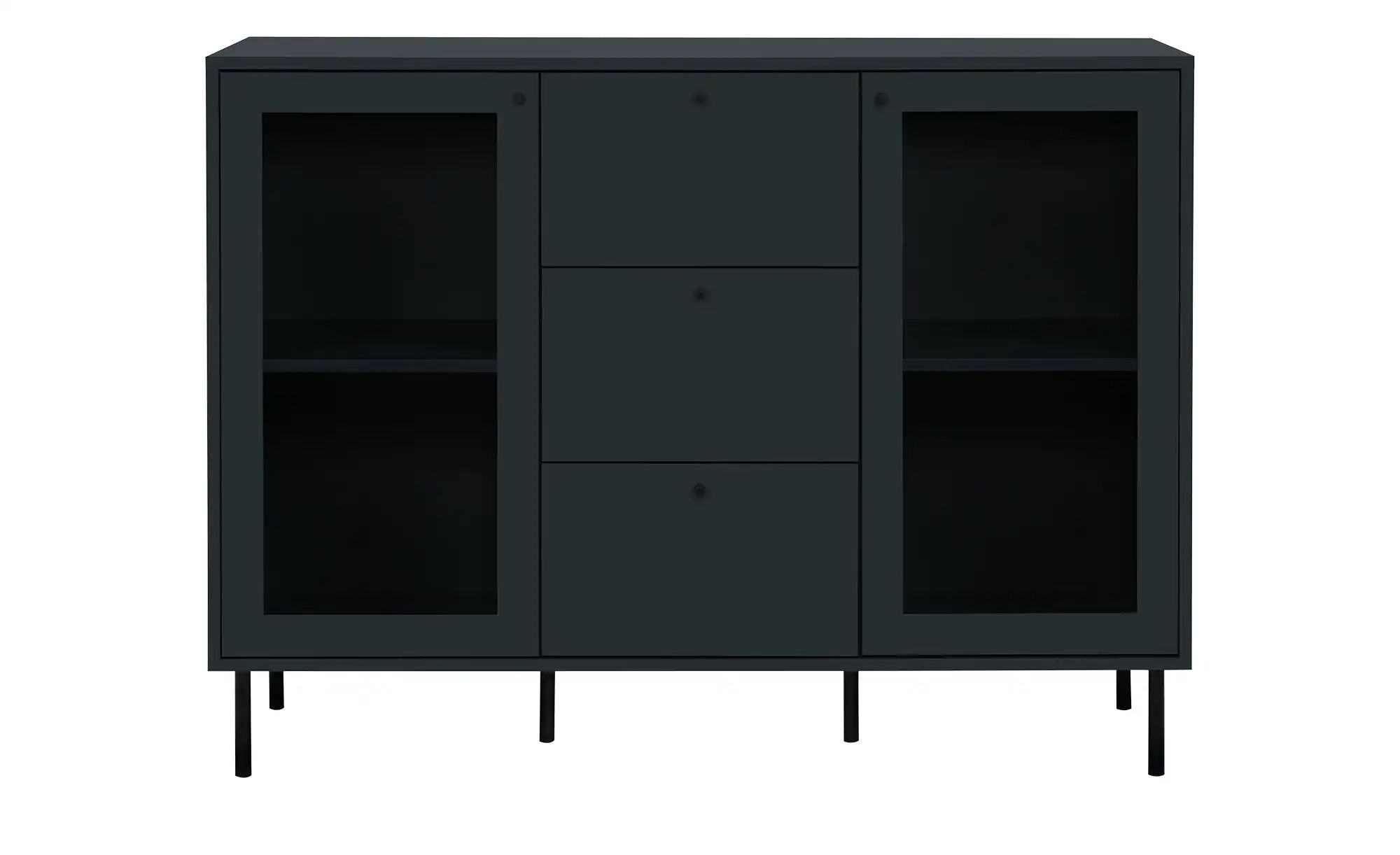 Sideboard  Caravino ¦ blau ¦ Maße (cm): B: 120 H: 90 T: 40.0 Kommoden & Sid günstig online kaufen