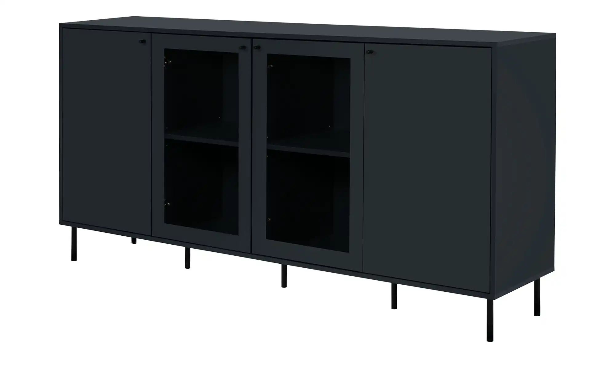 Sideboard  Caravino ¦ blau ¦ Maße (cm): B: 180 H: 90 T: 40 Kommoden & Sideb günstig online kaufen