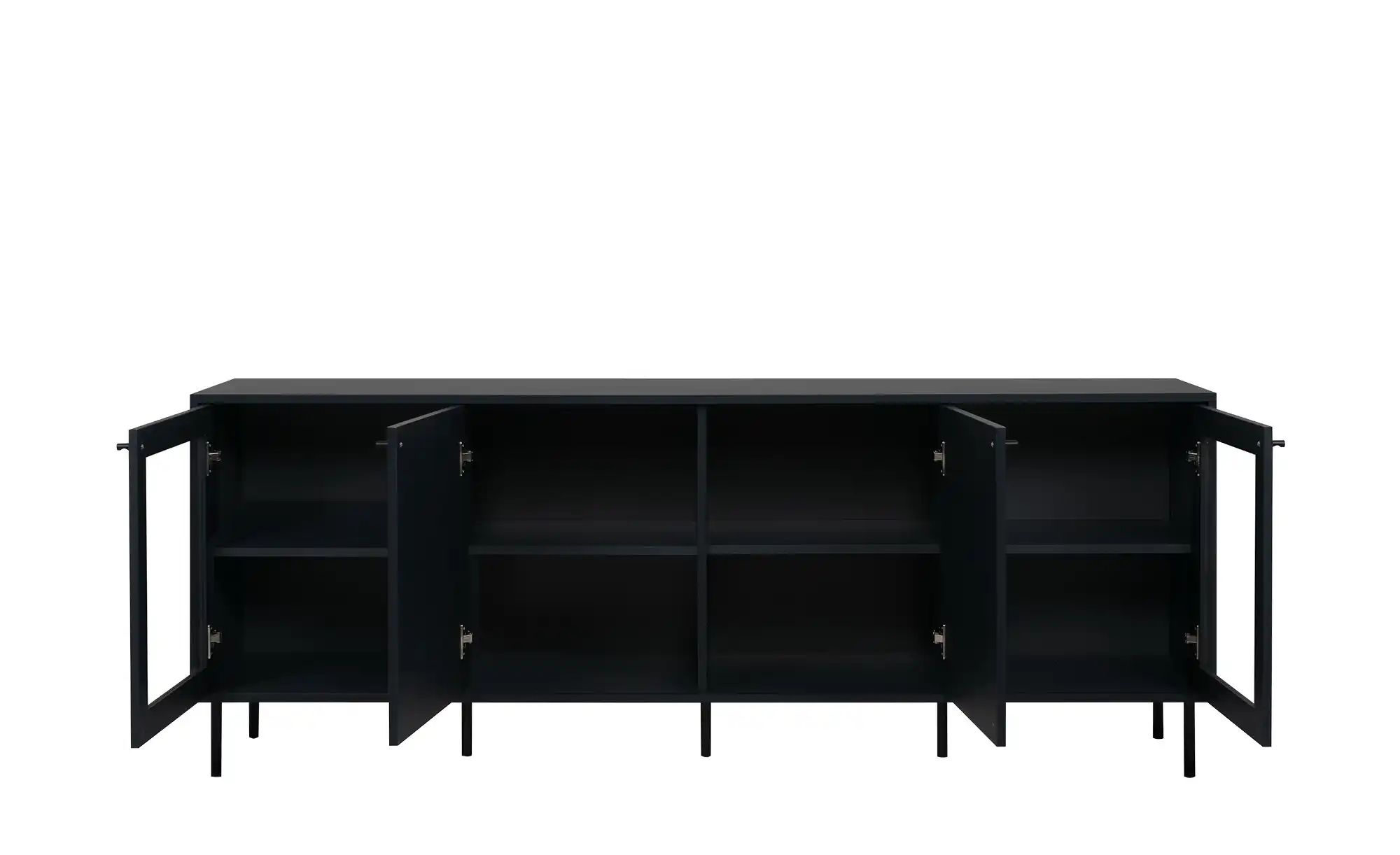 Lowboard  Caravino ¦ blau ¦ Maße (cm): B: 180 H: 68 T: 40.0 Kommoden & Side günstig online kaufen