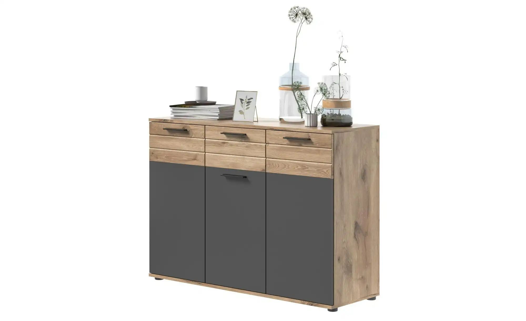 Kommode ¦ grau ¦ Maße (cm): B: 120 H: 87 Kommoden & Sideboards > Kommoden - günstig online kaufen