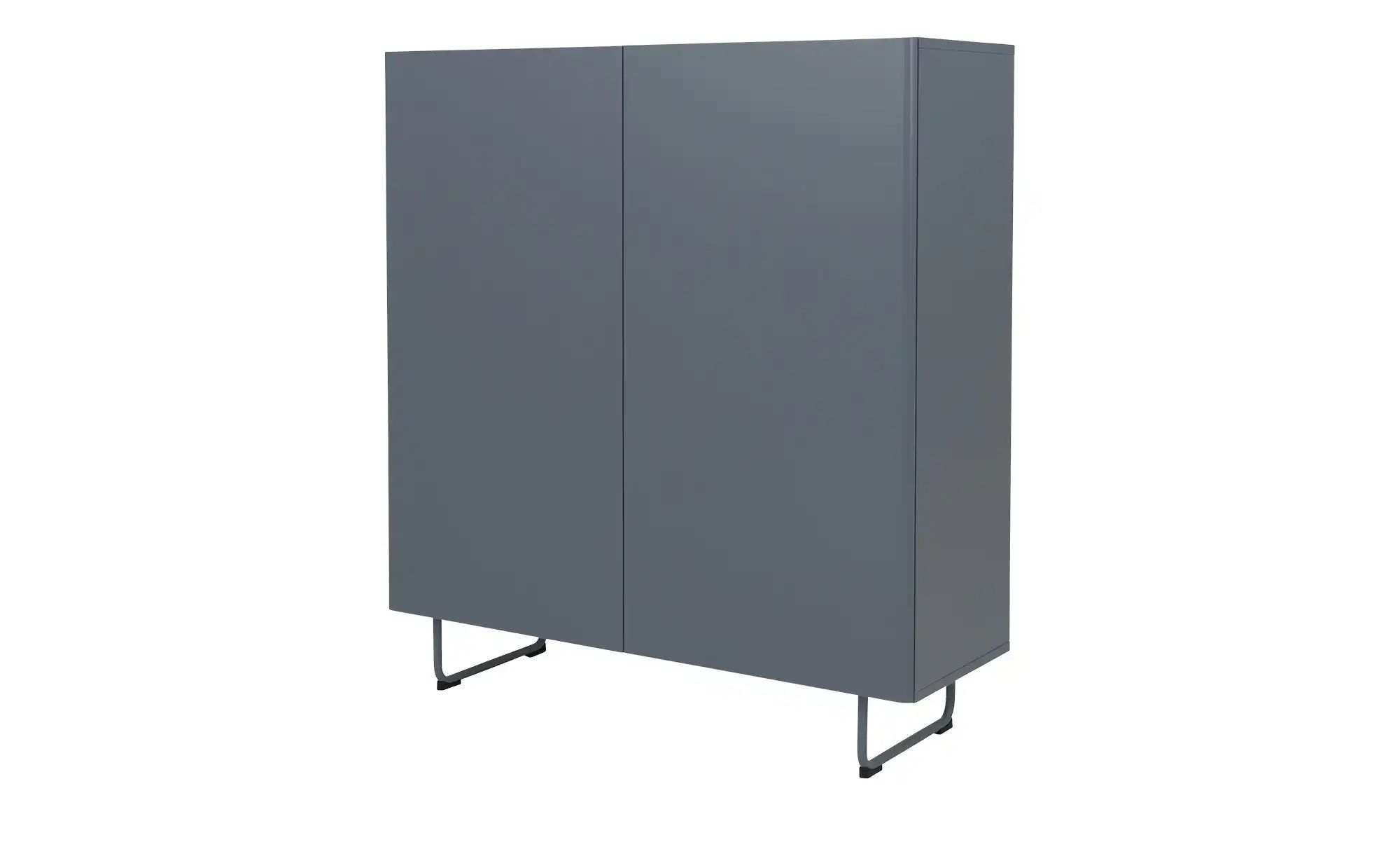 Roomers Highboard  Parlasco ¦ blau ¦ Maße (cm): B: 120 H: 131 T: 43 Kommode günstig online kaufen