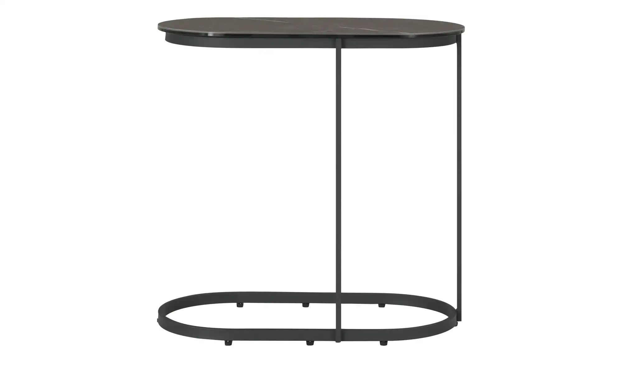 Jette Home Beistelltisch  Trace ¦ schwarz ¦ Maße (cm): B: 59 H: 55 T: 32 Ti günstig online kaufen