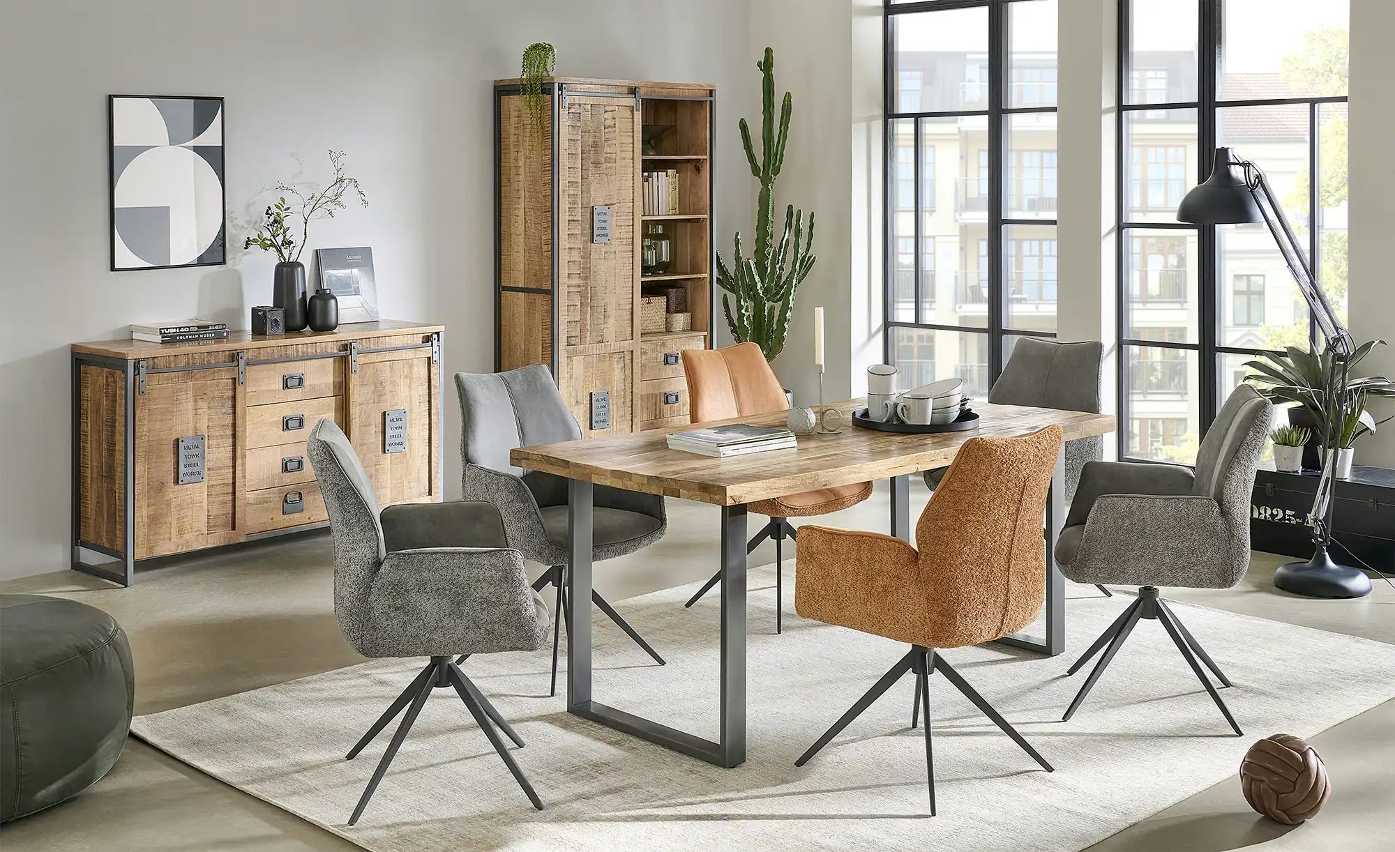 Sessel  Dario ¦ grau ¦ Maße (cm): B: 63 H: 91,5 T: 61.5 Stühle > Polsterstü günstig online kaufen
