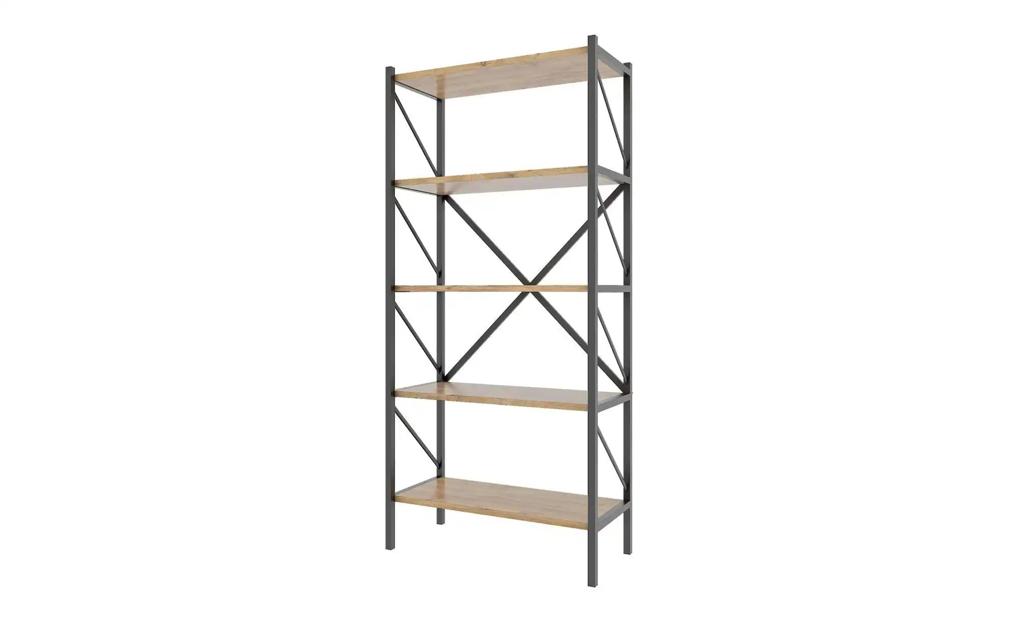 Standregal  Insasi ¦ holzfarben ¦ Maße (cm): B: 66 H: 160 Regale > Standreg günstig online kaufen