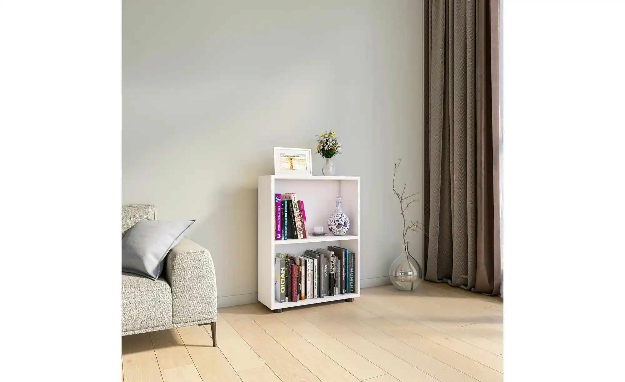 Standregal  Bulas ¦ weiß ¦ Maße (cm): B: 55 H: 72 Regale > Standregale - Hö günstig online kaufen