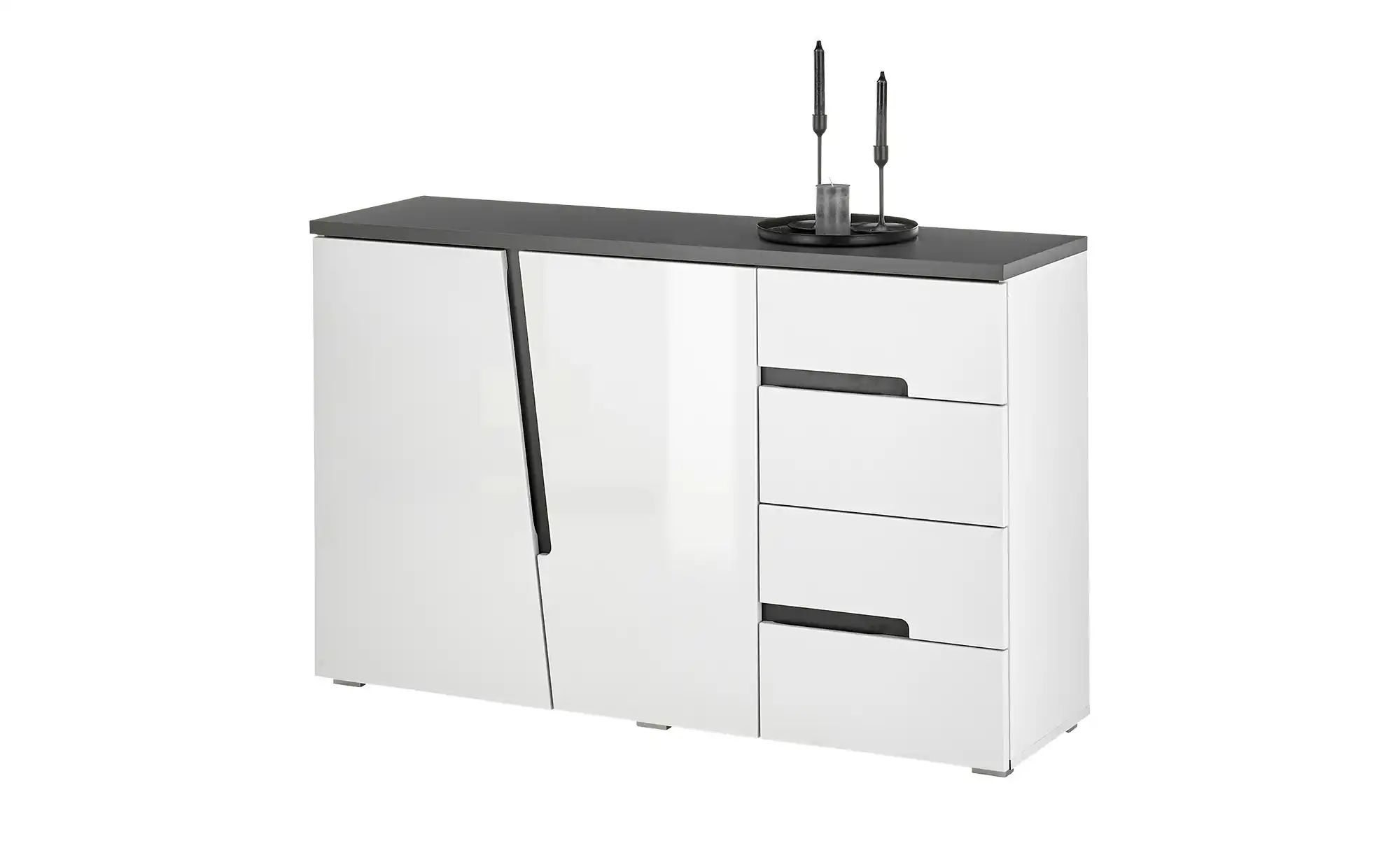 Sideboard  Briano ¦ weiß ¦ Maße (cm): B: 132 H: 83 T: 38.0 Kommoden & Sideb günstig online kaufen