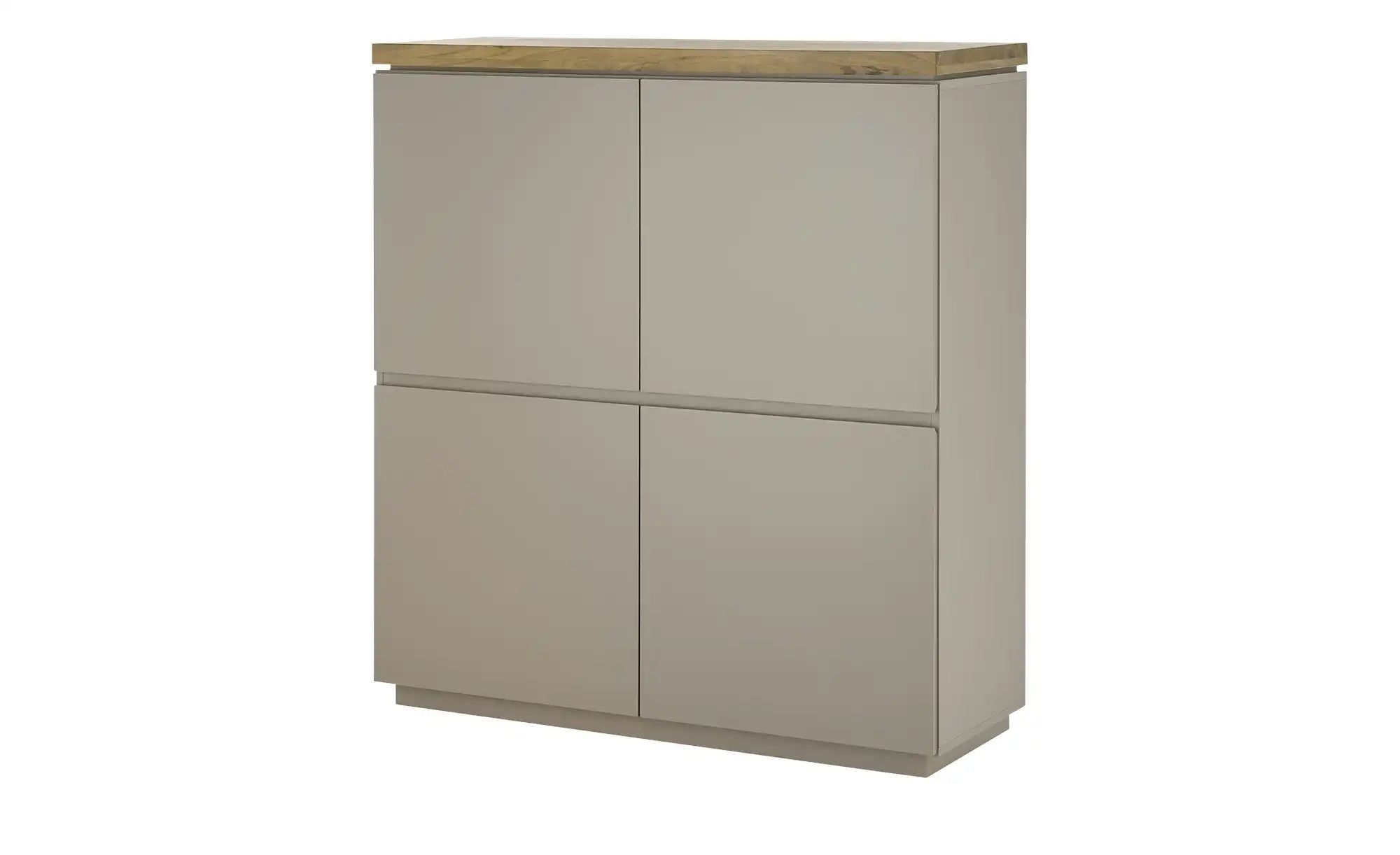 Sideboard  Brohl ¦ grau ¦ Maße (cm): B: 113 H: 123 T: 40 Kommoden & Sideboa günstig online kaufen