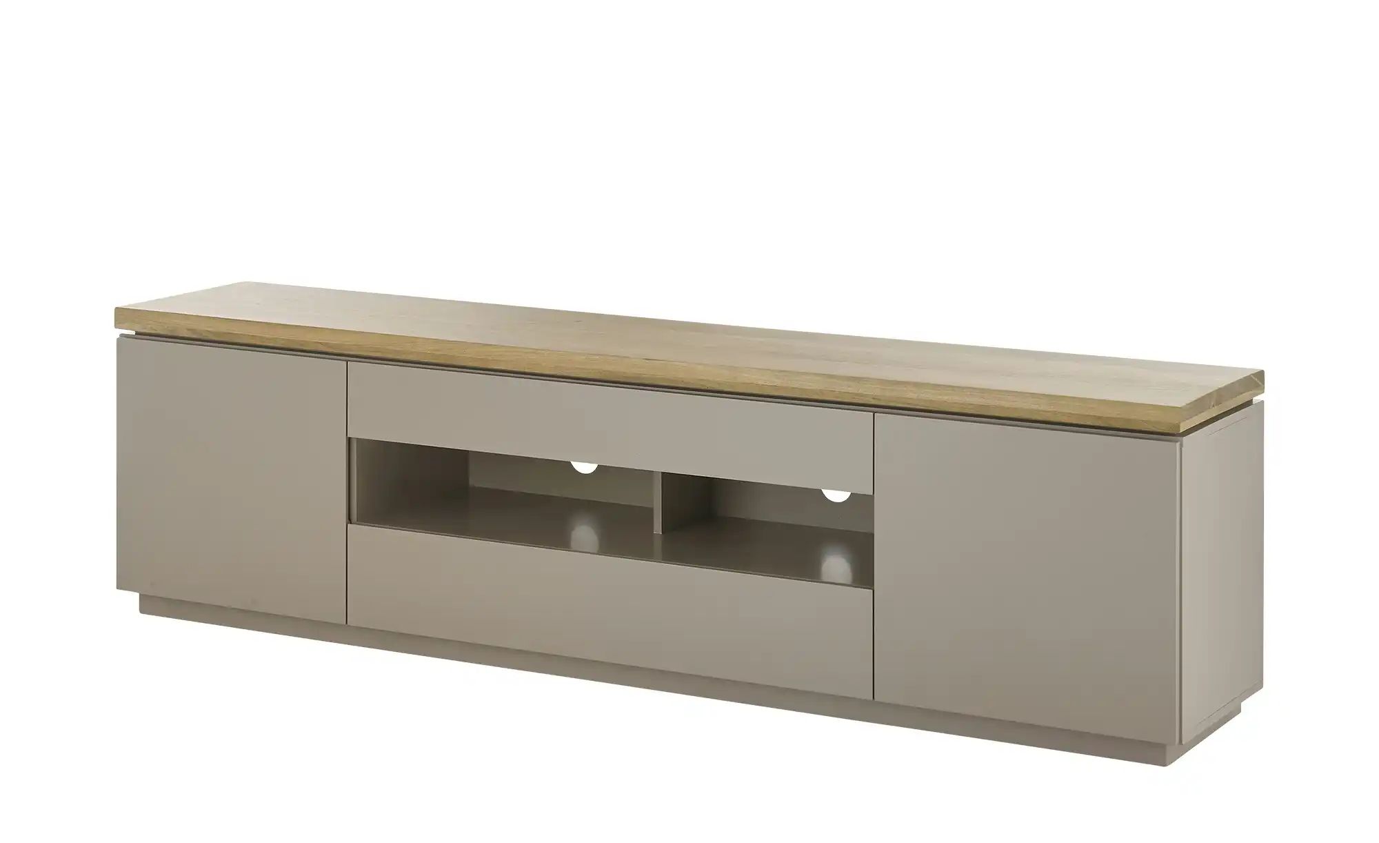 Lowboard  Brohl ¦ grau ¦ Maße (cm): B: 200 H: 57 T: 40 Kommoden & Sideboard günstig online kaufen