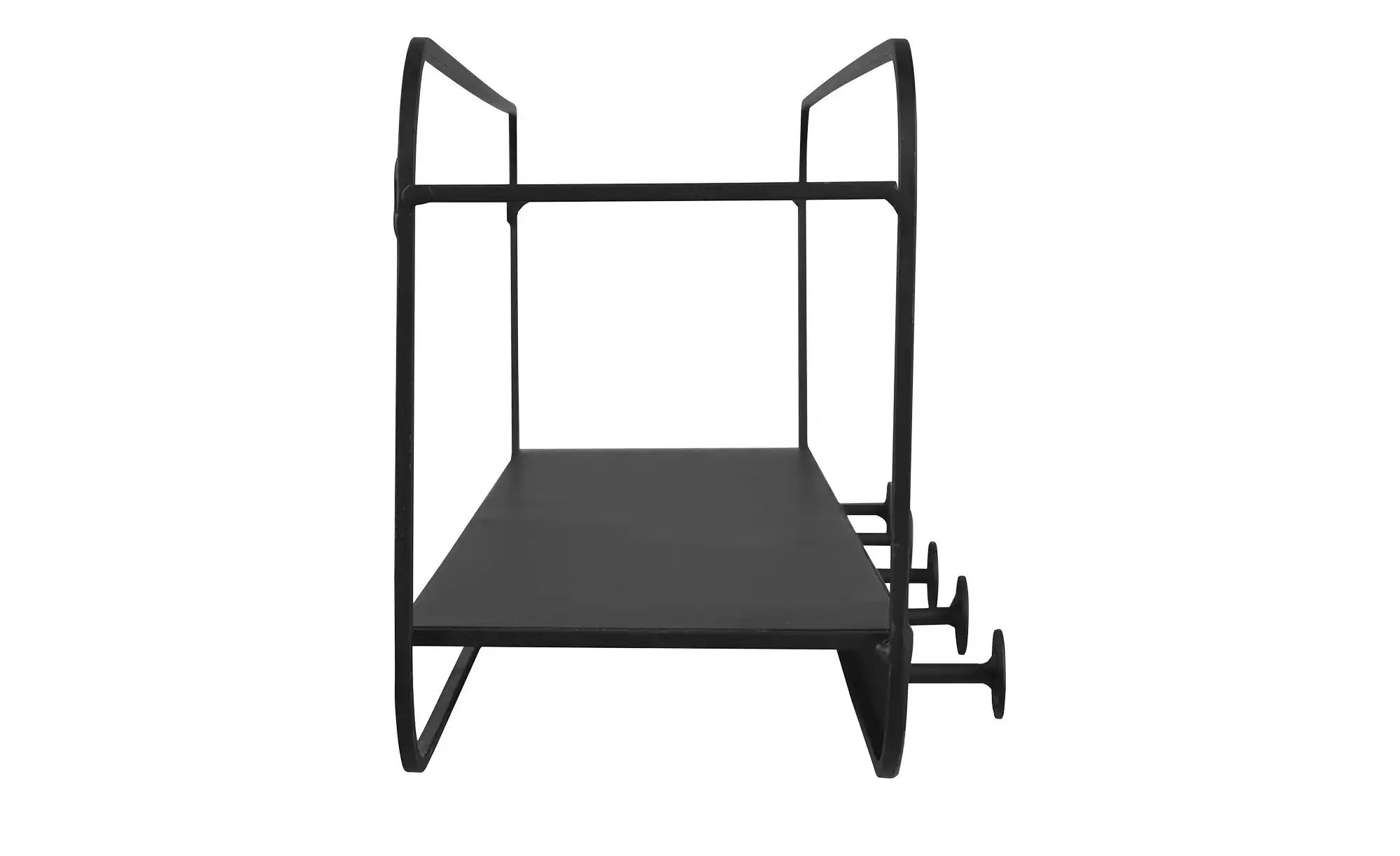 Wandregal  Mileo ¦ schwarz ¦ Maße (cm): B: 51 H: 18 T: 15.0 Regale > Wandre günstig online kaufen