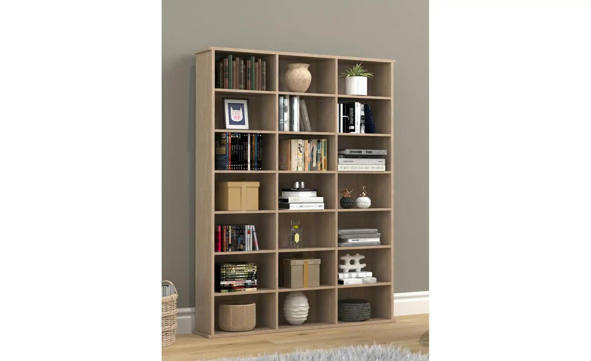 Thumbnail - Standregal Megosa ¦ holzfarben ¦ Maße (cm): B: 105 H: 136 Regale > Standregale - Höffner