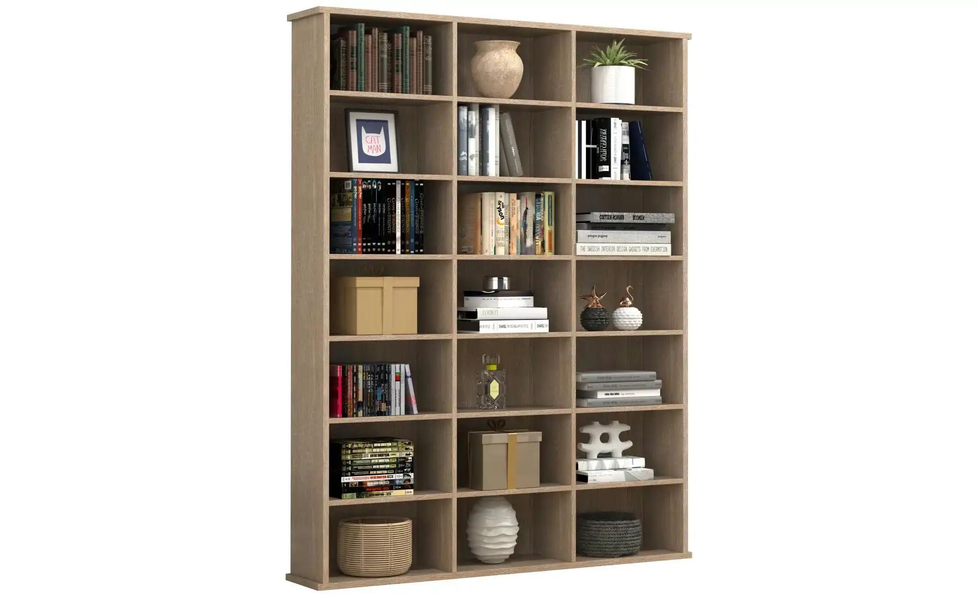 Thumbnail - Standregal Megosa ¦ holzfarben ¦ Maße (cm): B: 105 H: 136 Regale > Standregale - Höffner