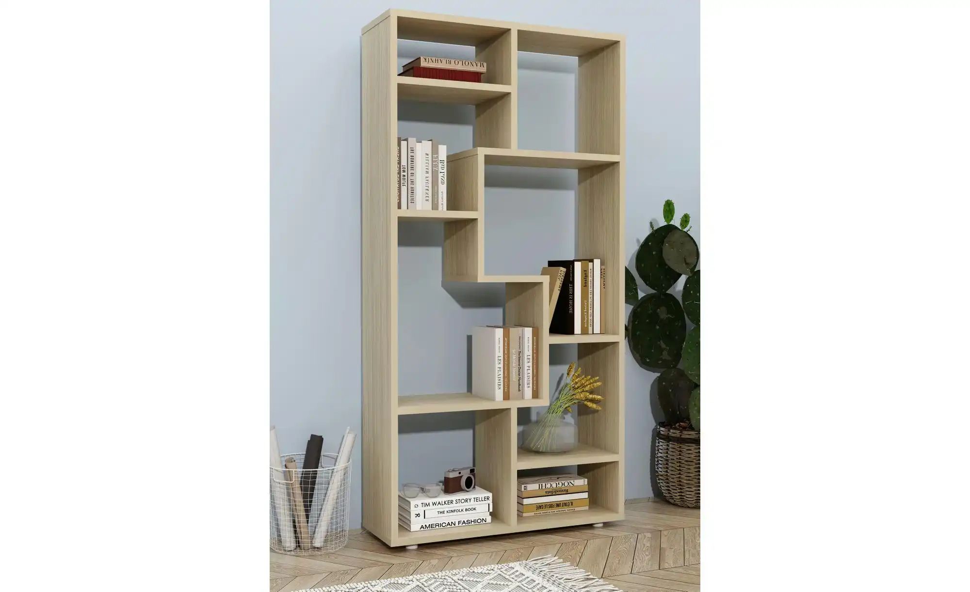 Standregal  Lanisa ¦ holzfarben ¦ Maße (cm): B: 58 H: 116 Regale > Standreg günstig online kaufen