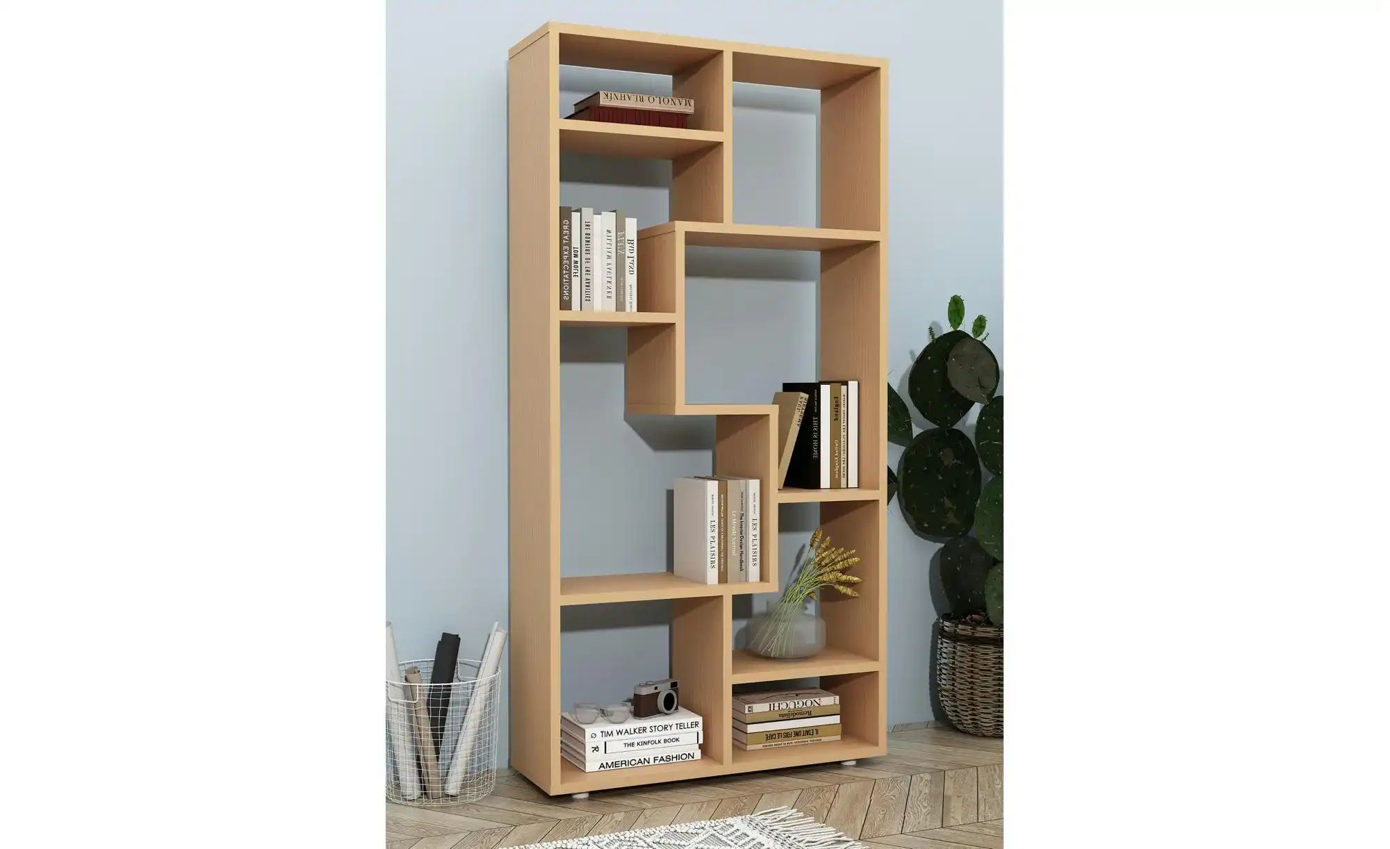 Standregal  Lanisa ¦ holzfarben ¦ Maße (cm): B: 58 H: 116 Regale > Standreg günstig online kaufen
