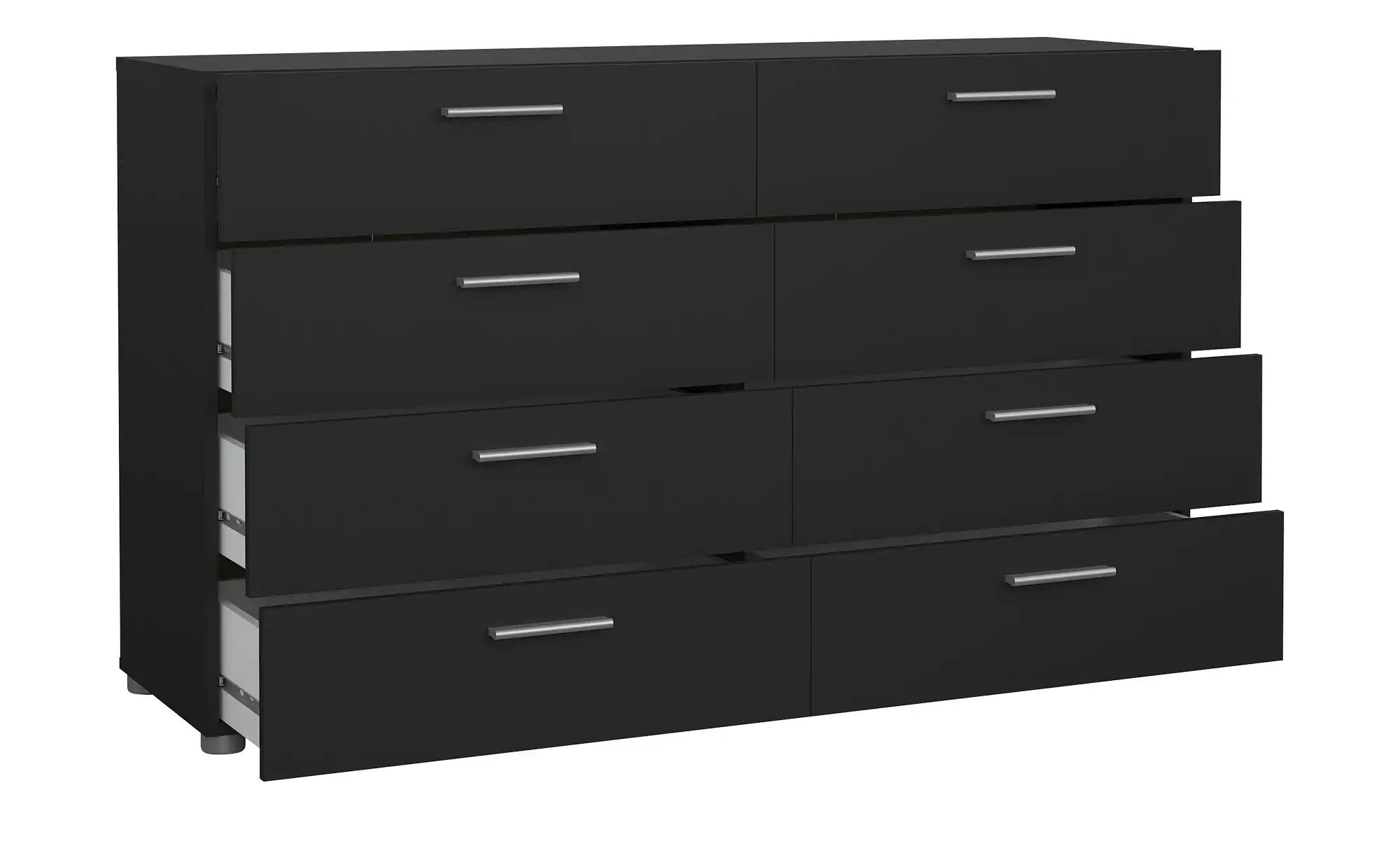 Thumbnail - Sideboard  Pedara ¦ schwarz ¦ Maße (cm): B: 140 H: 82 T: 40.4 Kommoden & Sideboards > Sideboards - Höffner