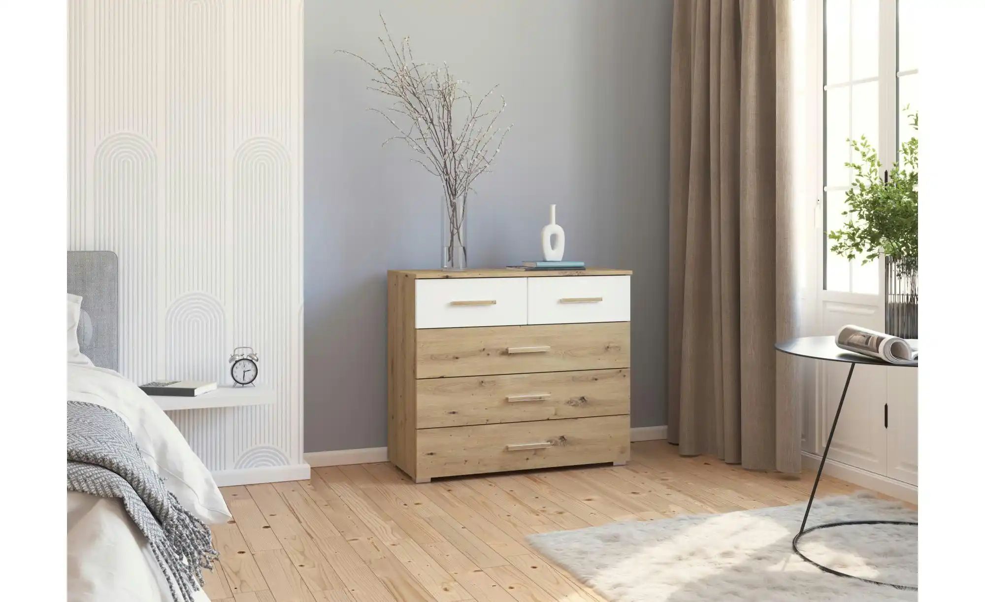 Kommode  Moffat ¦ holzfarben ¦ Maße (cm): B: 93 H: 81 Kommoden & Sideboards günstig online kaufen