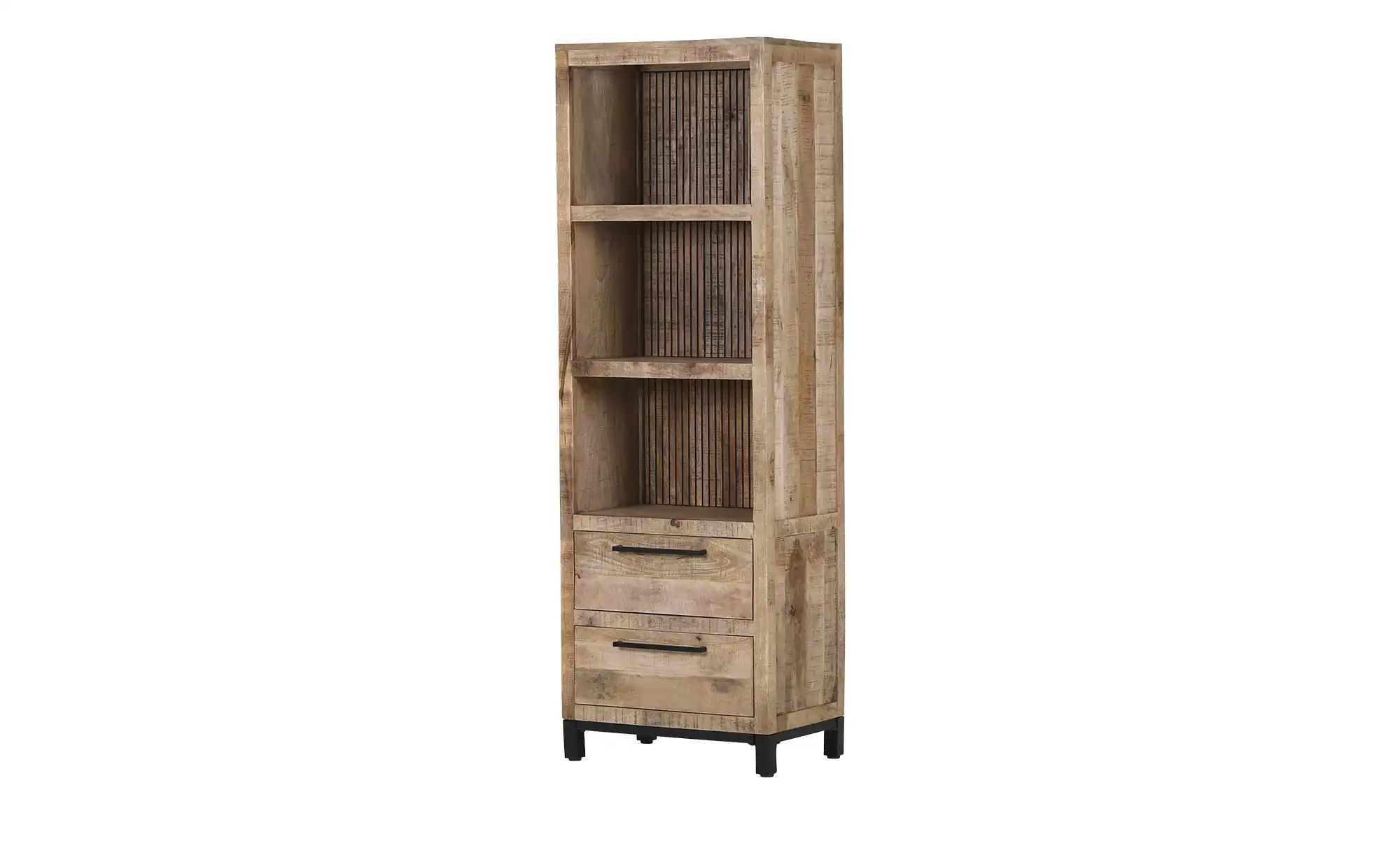 Regal  Kuba ¦ holzfarben ¦ Maße (cm): B: 60 H: 180 T: 40.0 Regale > Bücherr günstig online kaufen