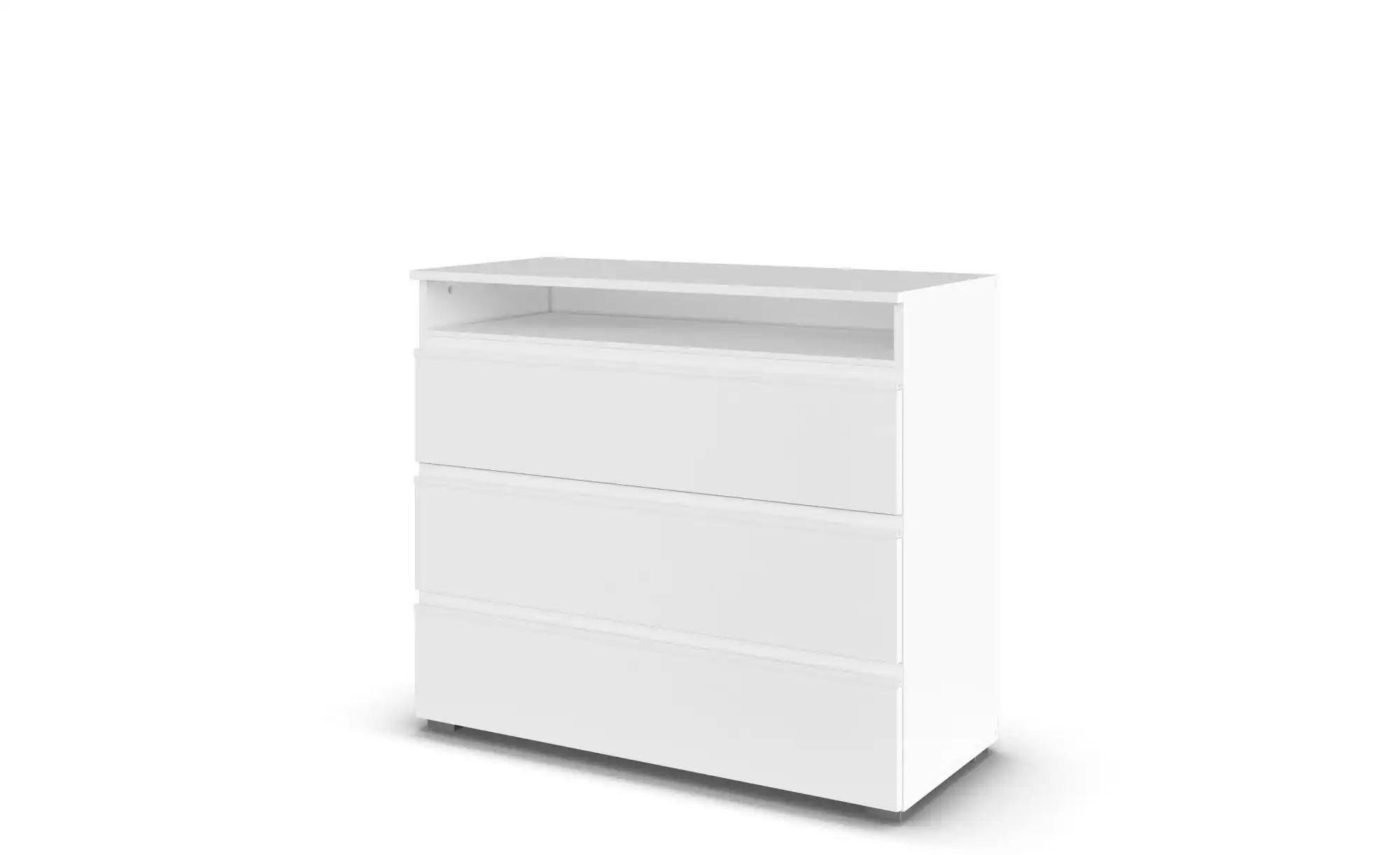 Kommode  Jamie ¦ weiß ¦ Maße (cm): B: 93 H: 81 Kommoden & Sideboards > Komm günstig online kaufen