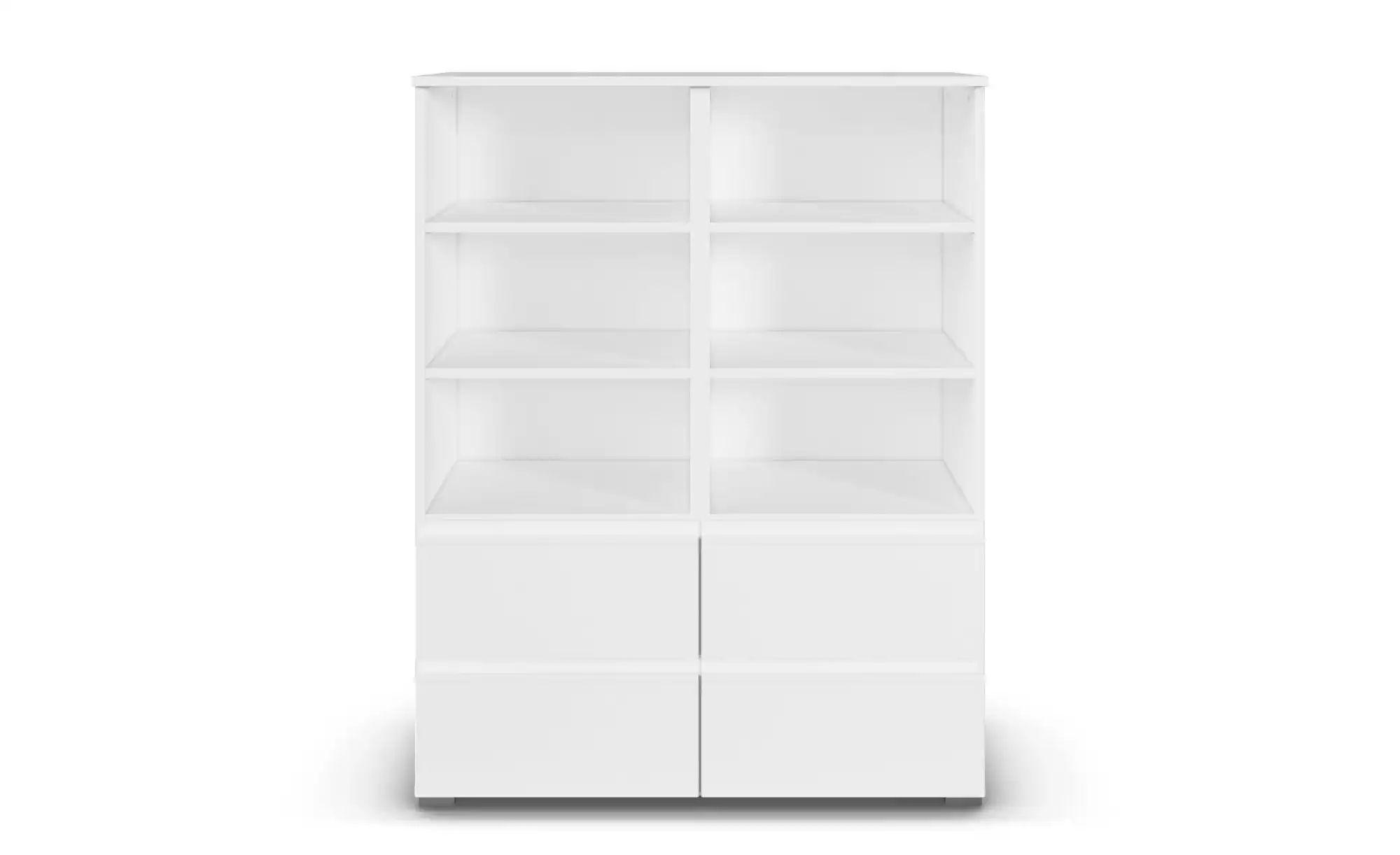 Kommode   Jamie ¦ weiß ¦ Maße (cm): B: 93 H: 119 Kommoden & Sideboards > Ko günstig online kaufen
