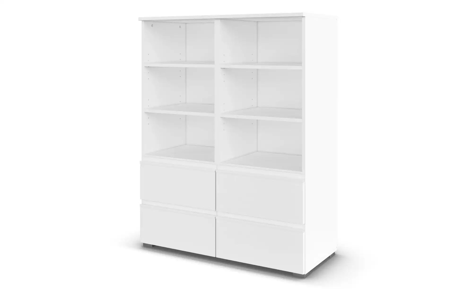 Kommode   Jamie ¦ weiß ¦ Maße (cm): B: 93 H: 119 Kommoden & Sideboards > Ko günstig online kaufen