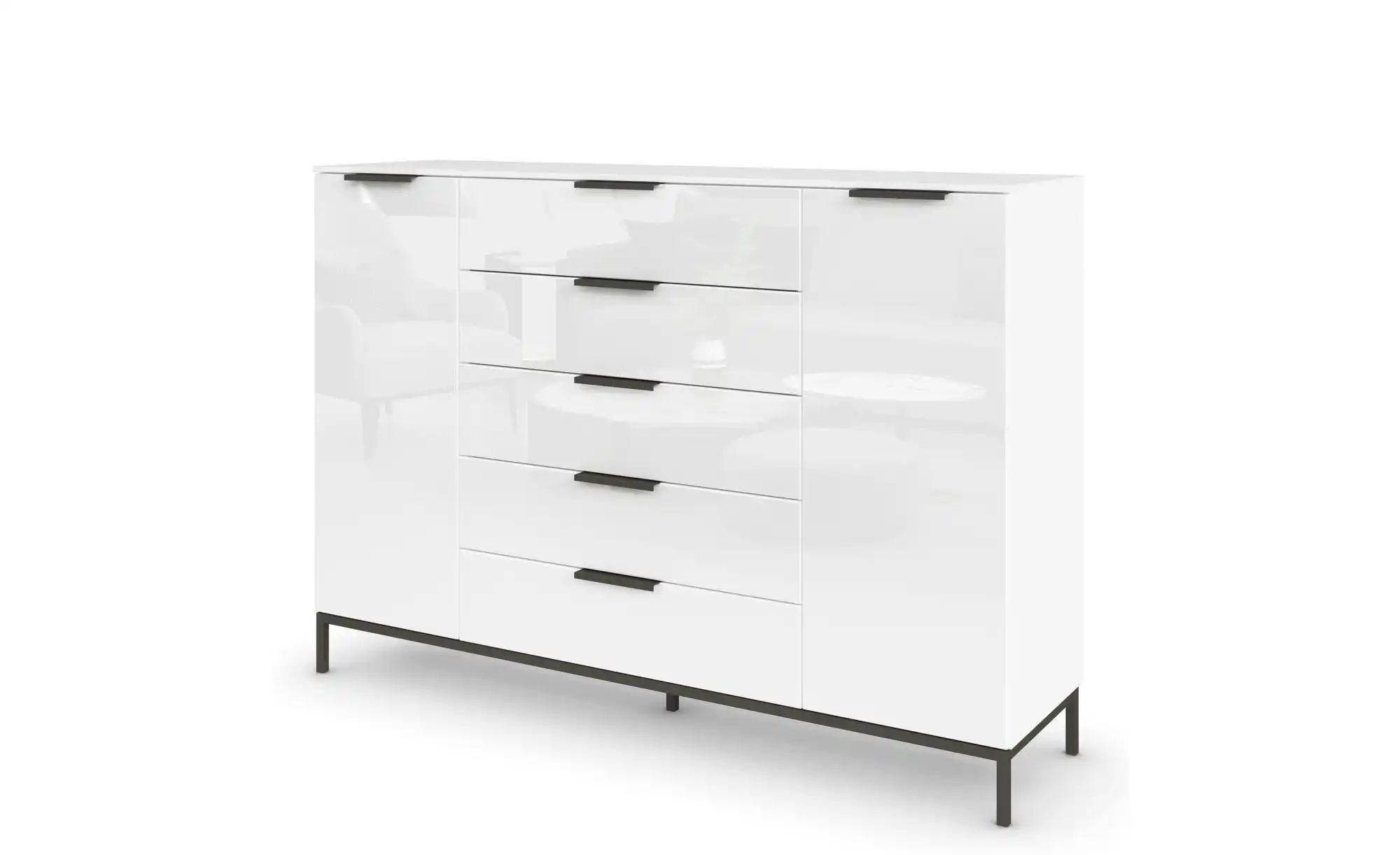 Highboard  Frome  weiß  Maße (cm): B: 160 H: 111 | 04053714852225