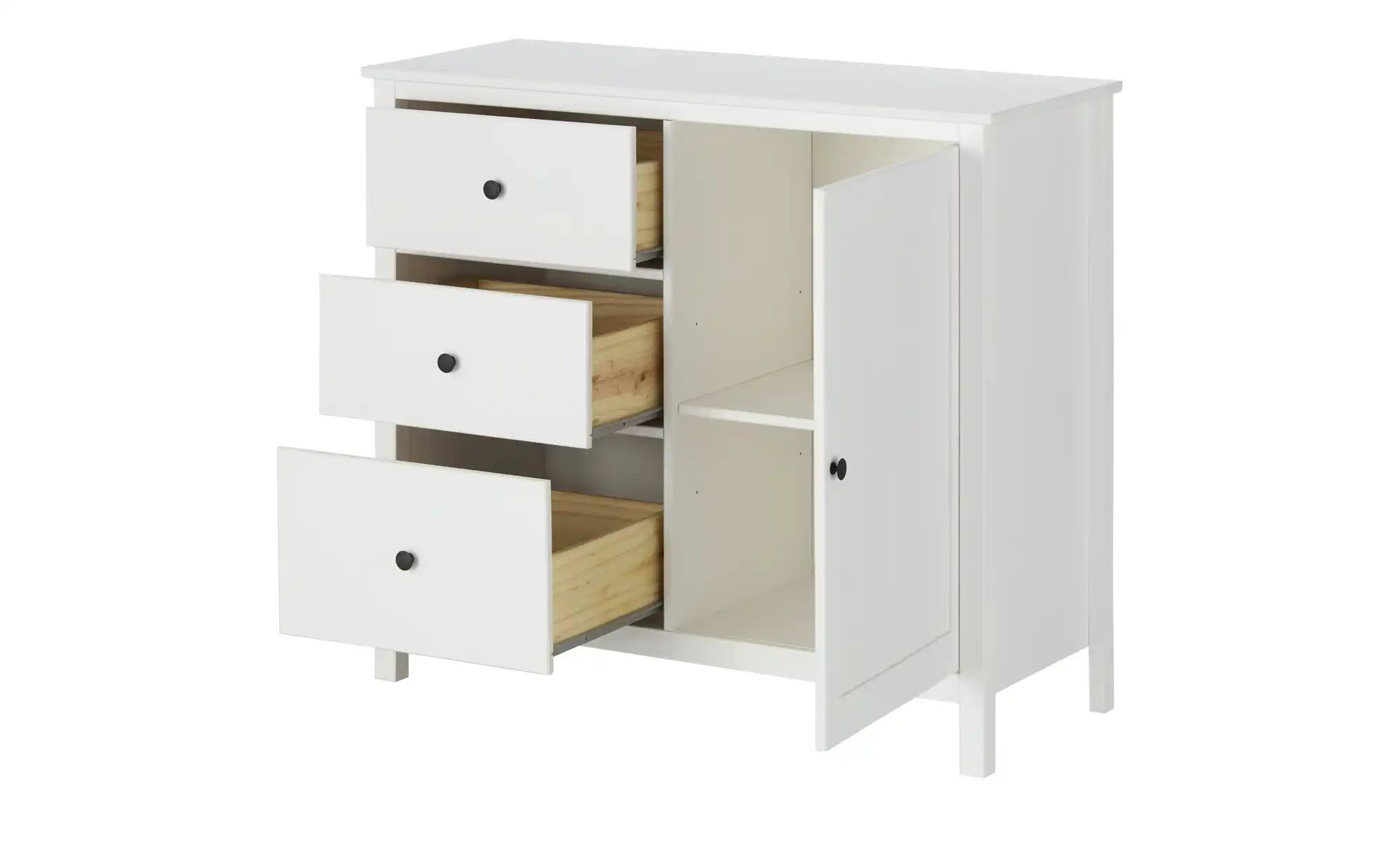 Thumbnail - Kommode Landliv ¦ weiß ¦ Maße (cm): B: 110 H: 96 T: 45.0 Kommoden & Sideboards > Kommoden - Höffner