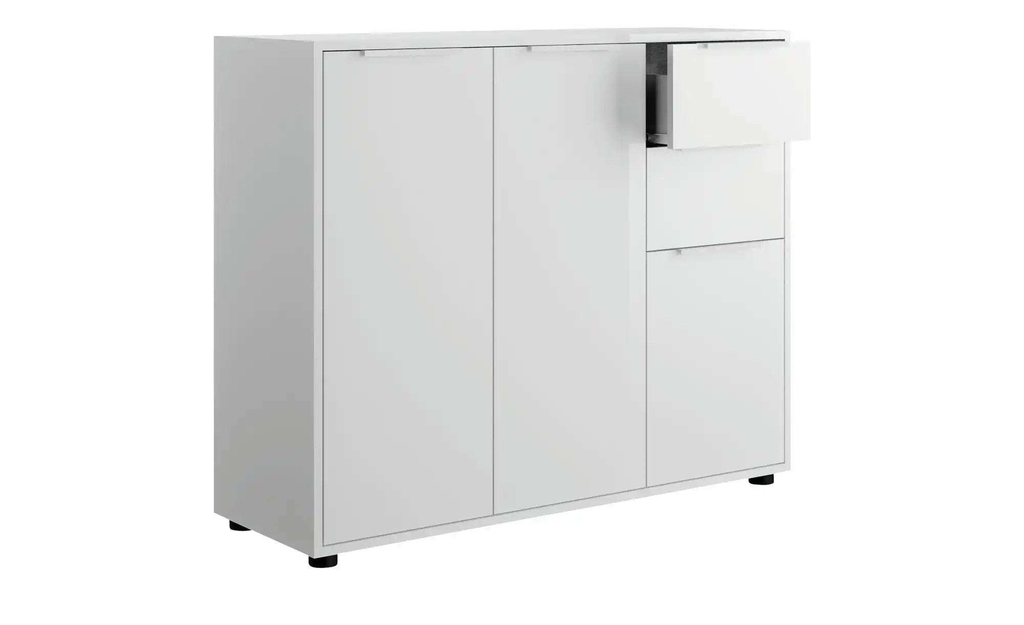 Sideboard  Esporlatu ¦ weiß ¦ Maße (cm): B: 106,2 H: 87,6 T: 35,3 Schränke günstig online kaufen