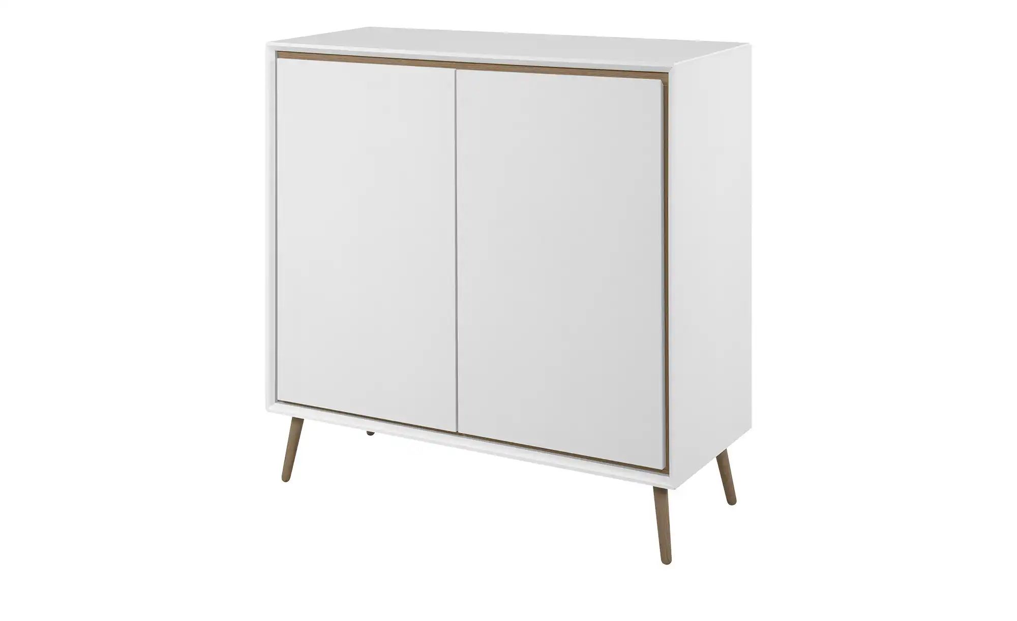 Kommode  Arluno ¦ weiß ¦ Maße (cm): B: 90 H: 90 T: 38 Kommoden & Sideboards günstig online kaufen