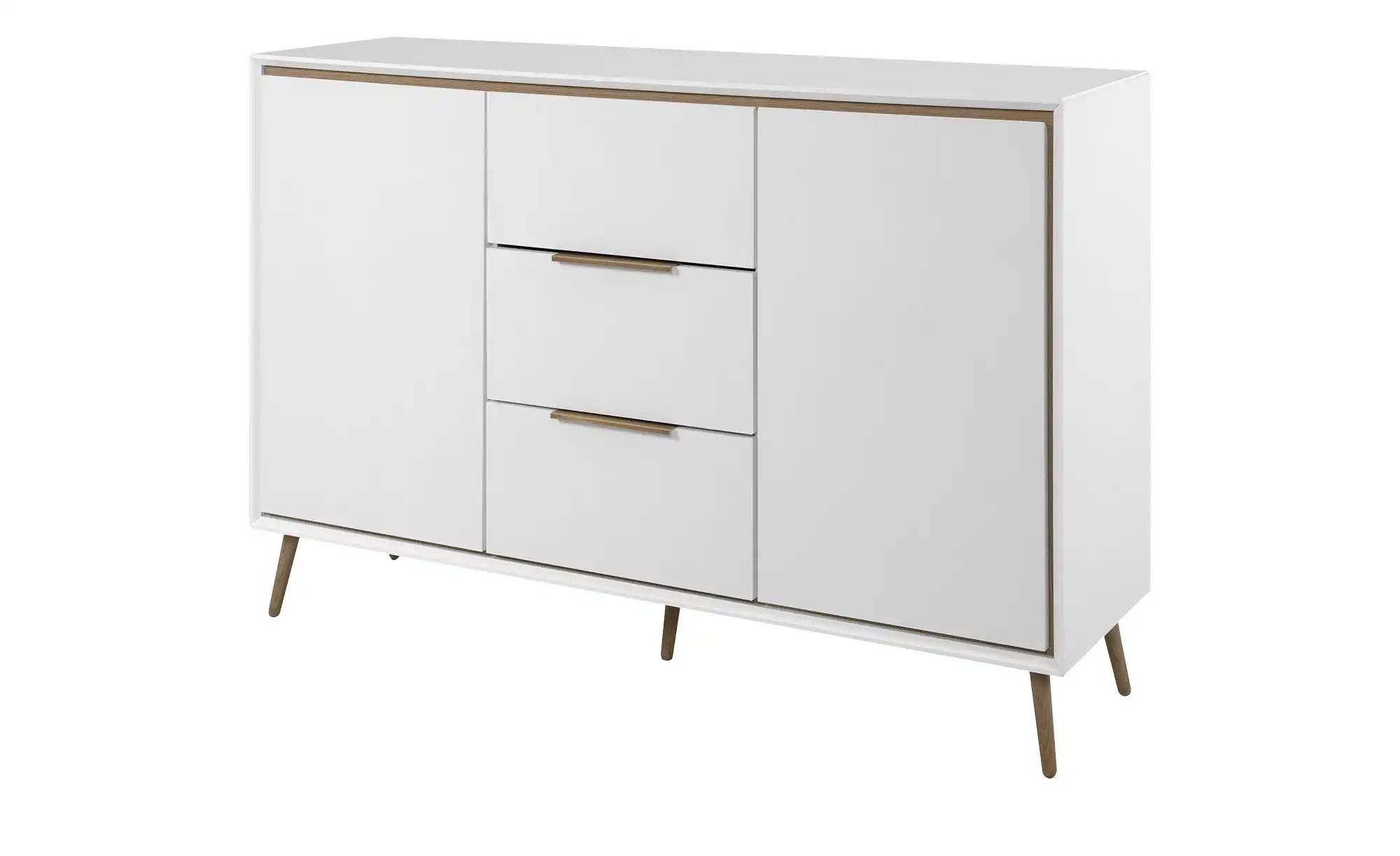 Sideboard  Arluno ¦ weiß ¦ Maße (cm): B: 135 H: 90 T: 38 Kommoden & Sideboa günstig online kaufen