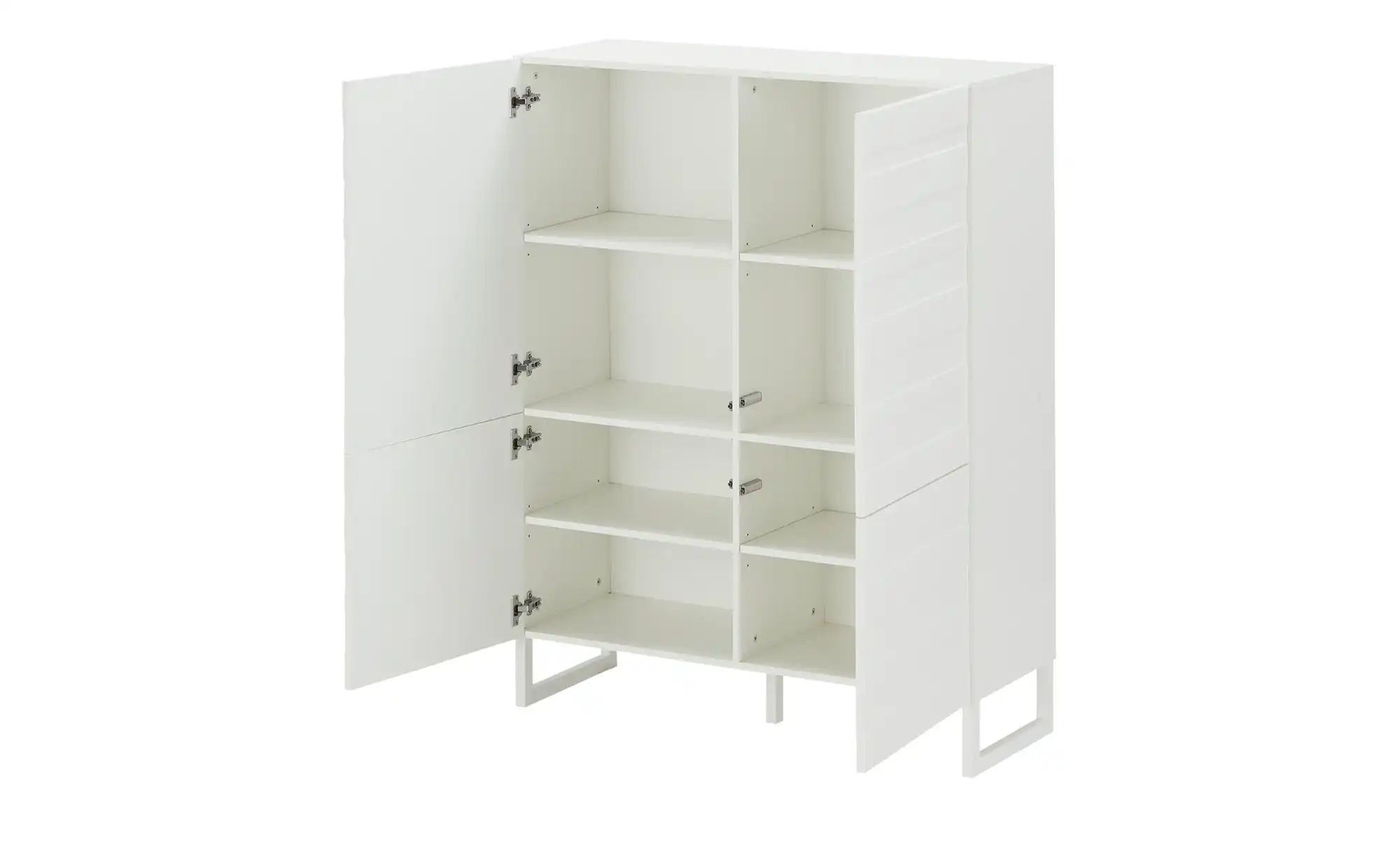 Thumbnail - Highboard  Foresto ¦ weiß ¦ Maße (cm): B: 109,9 H: 140 T: 41.6 Kommoden & Sideboards > Highboards - Höffner